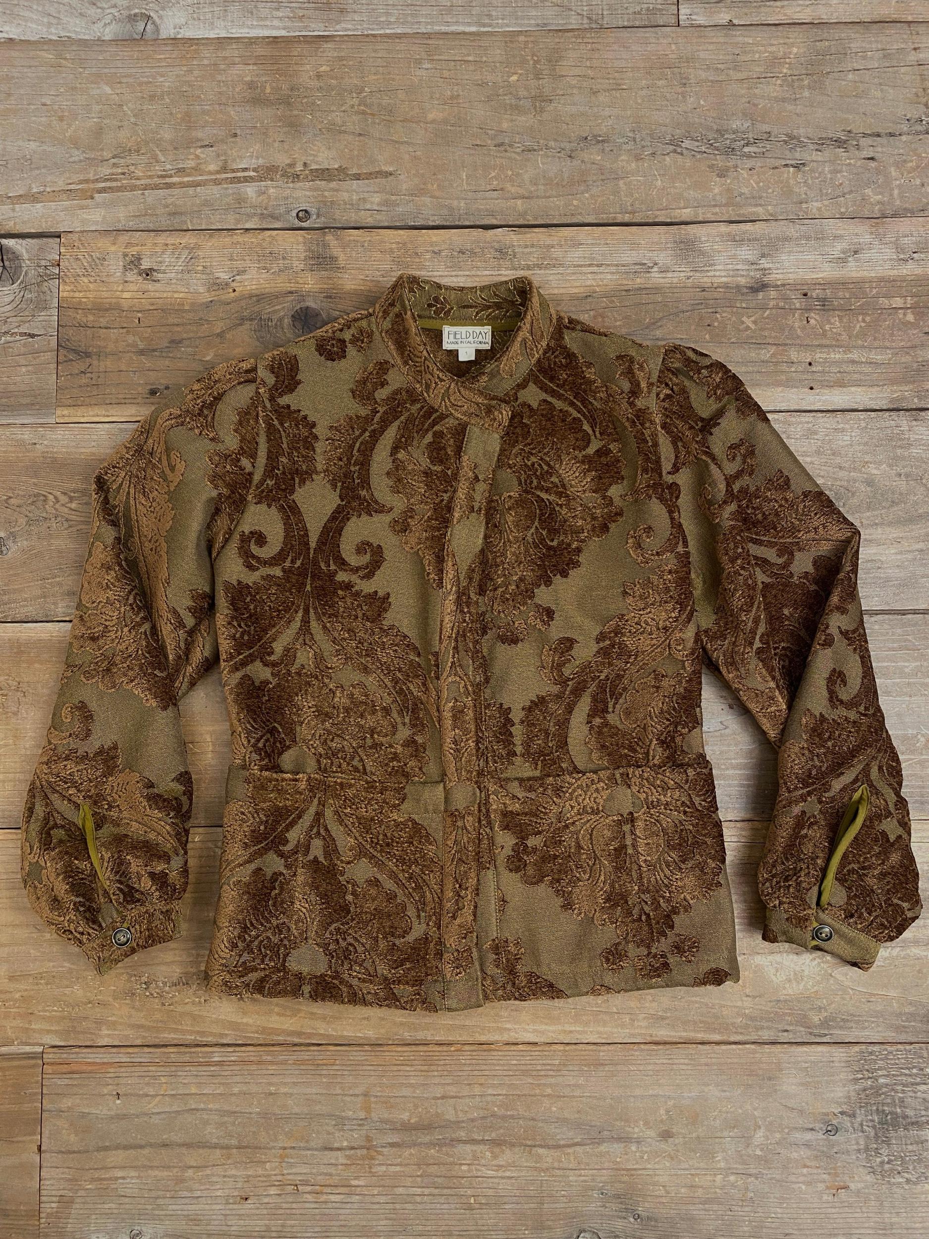 Jane Jacket in Bronze Jaquard Product Image