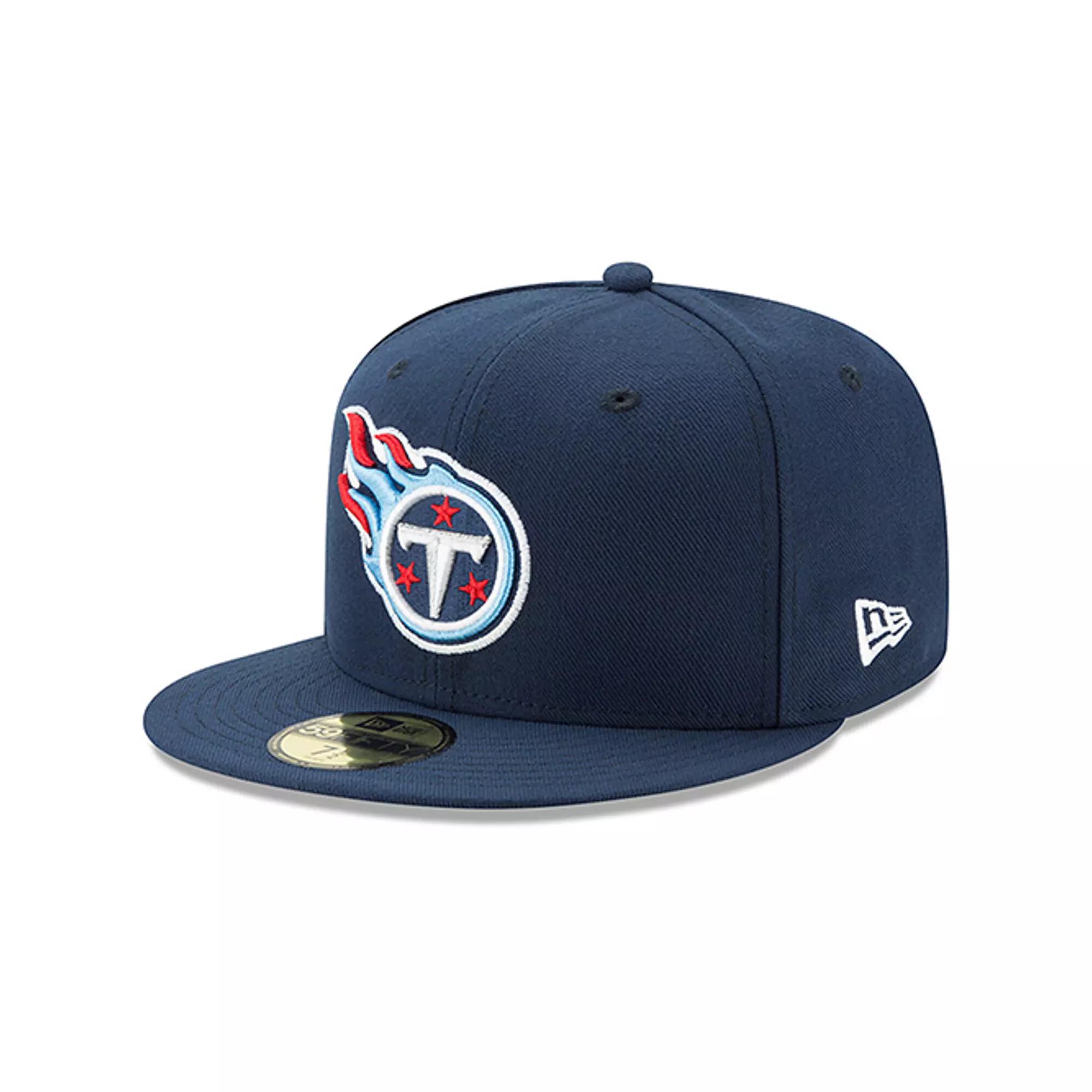 Men's New Era Navy Tennessee Titans Omaha 59FIFTY Hat, Size: 7 1/8, Blue Product Image