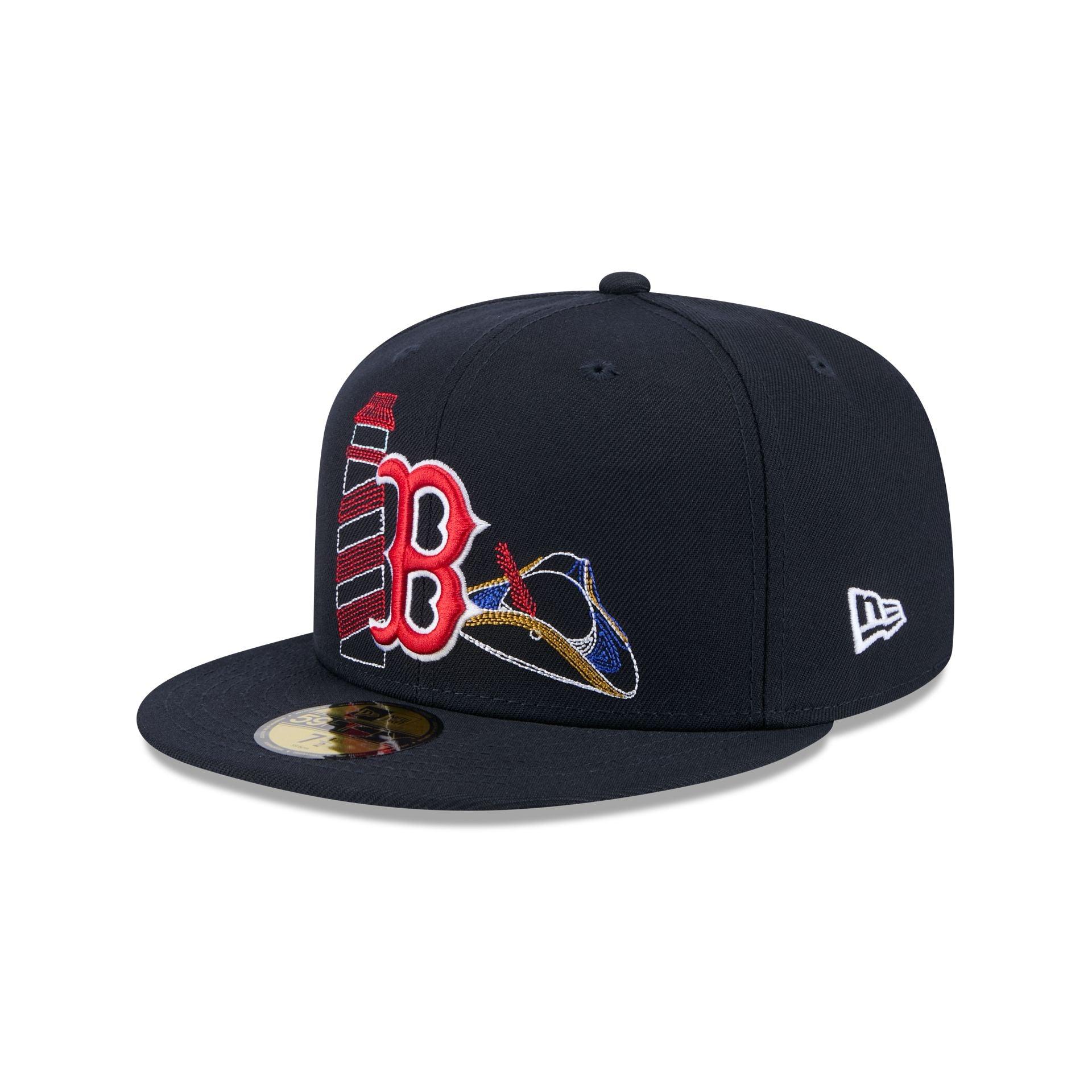 Boston Red Sox State Stitch 59FIFTY Fitted Hat Male Product Image