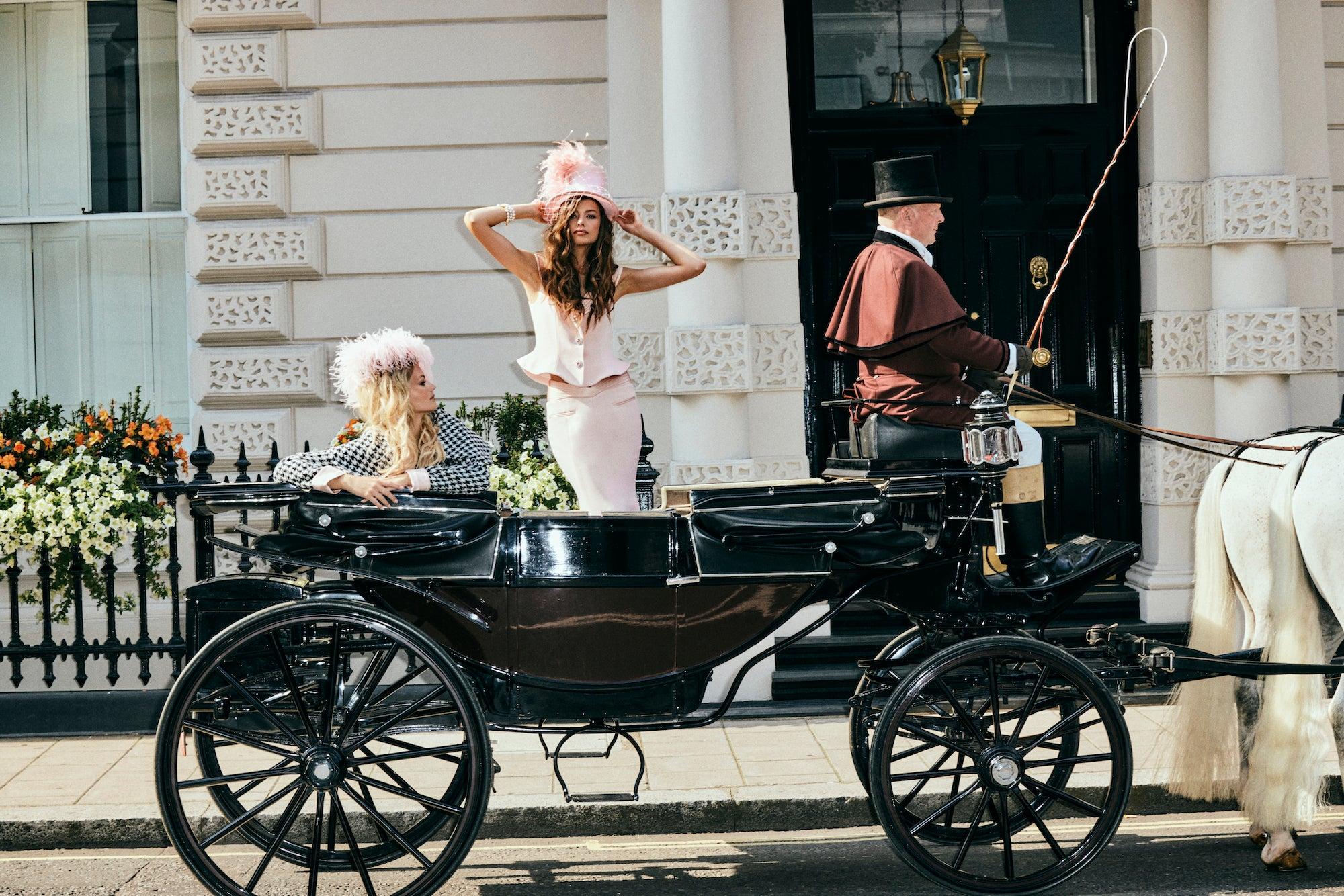 Belle Satin Skirt (Light Pink) (Final Sale) Product Image