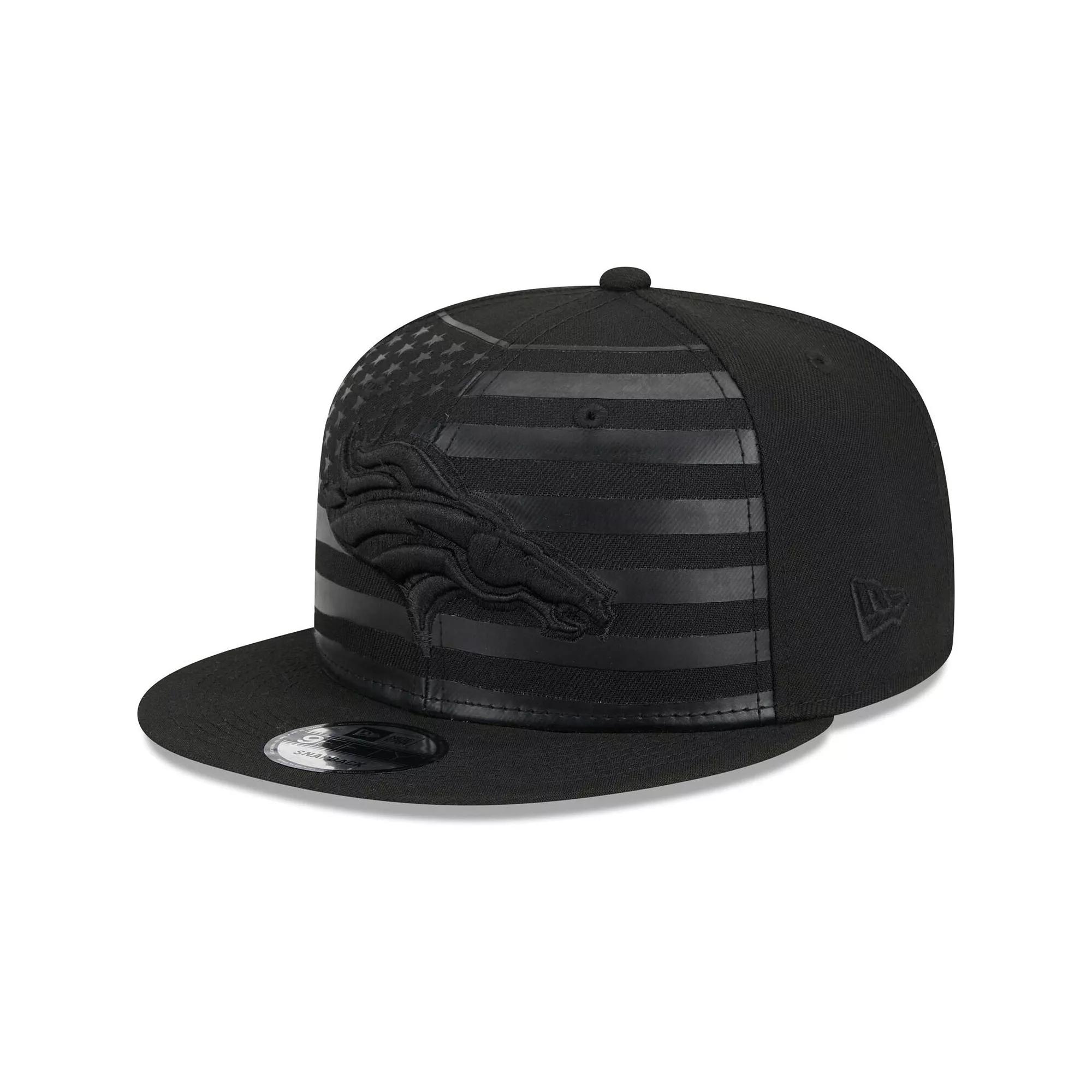 Men's New Era Black Denver Broncos Independent 9FIFTY Snapback Hat Product Image