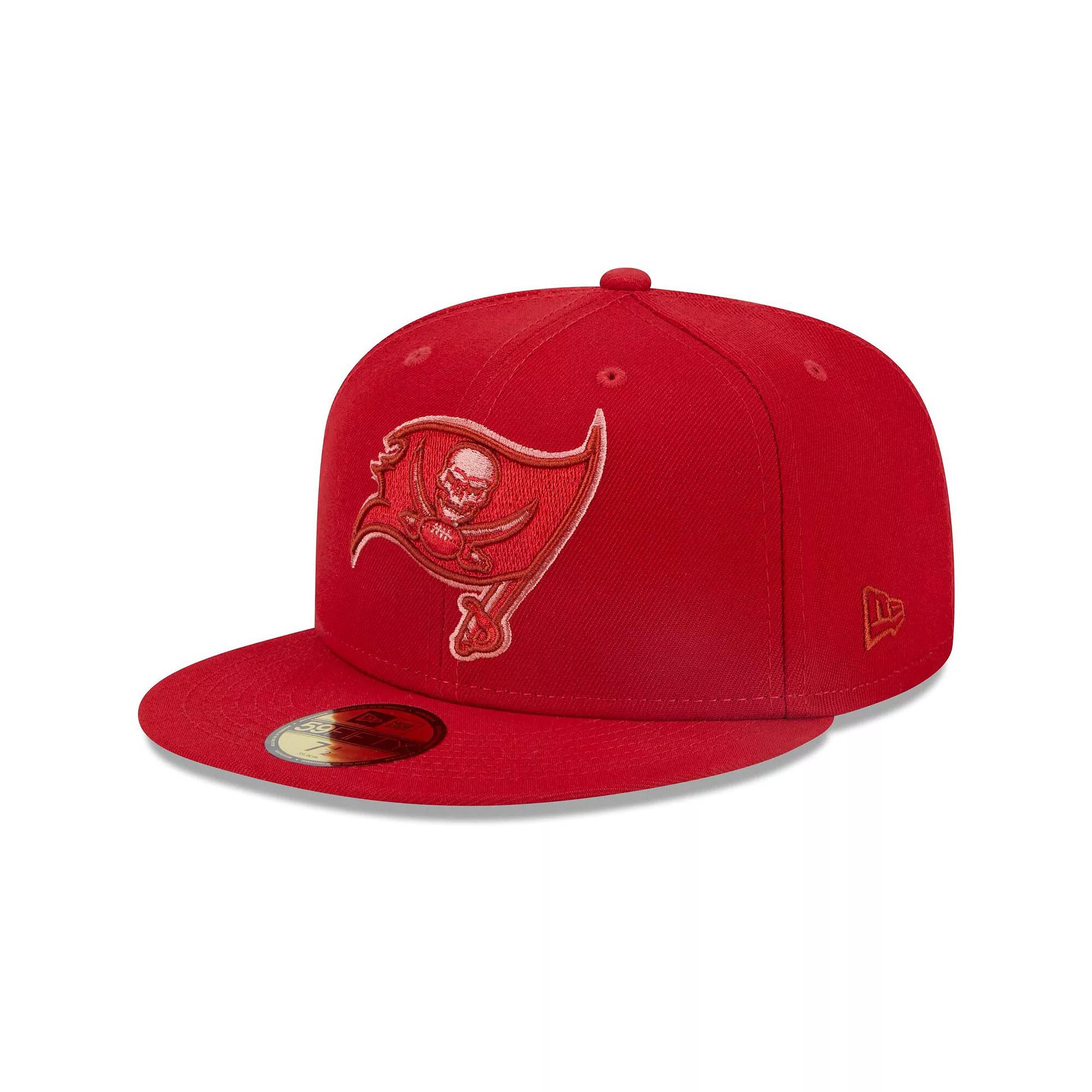 Men's New Era Red Tampa Bay Buccaneers Monocamo 59FIFTY Fitted Hat,  Product Image