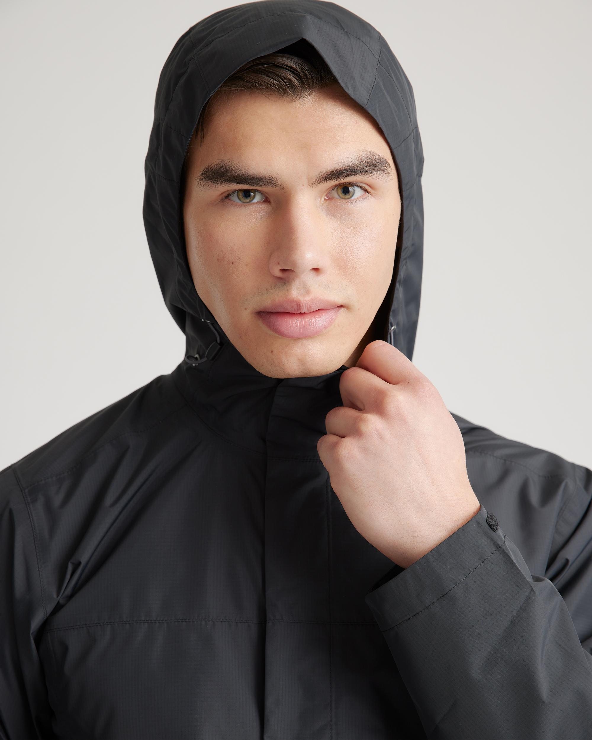 Quince | Men's Weatherproof Rain Shell Jacket Size XL, Polyester/Recycled Polyester Blend Product Image