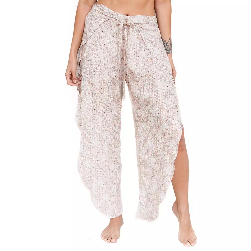 Womens J. Valdi Tulip Cover-Up Swim Pants Product Image