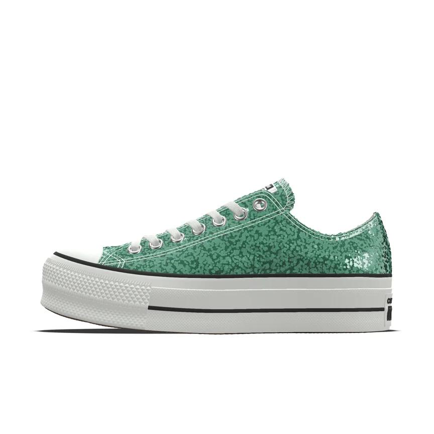 Custom Chuck Taylor All Star Lift Platform Glitter By You Product Image