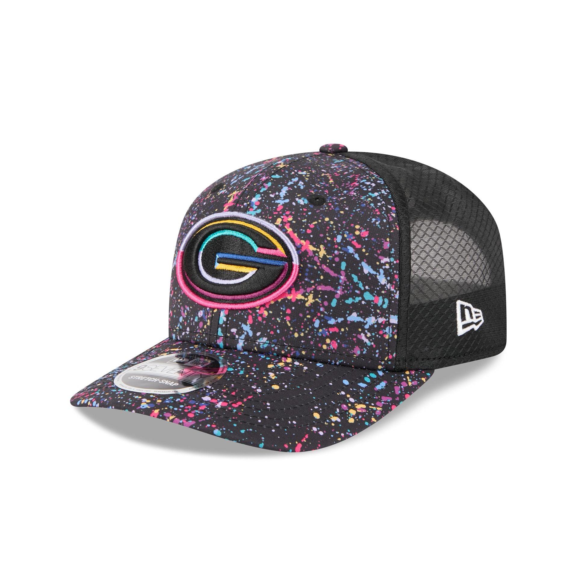 Green Bay Packers 2025 Crucial Catch 9SEVENTY Trucker Hat Male Product Image