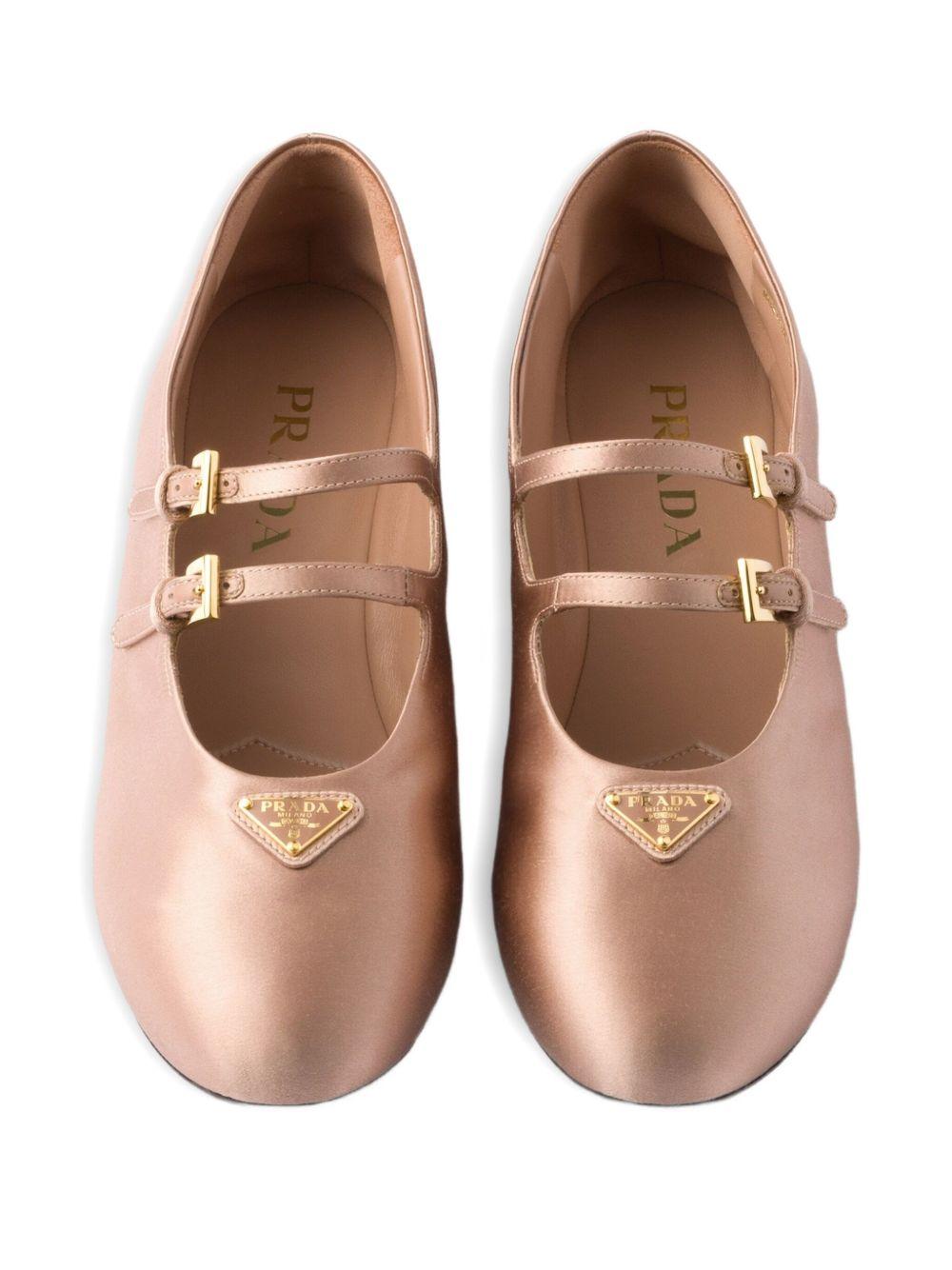 satin ballet flats Product Image