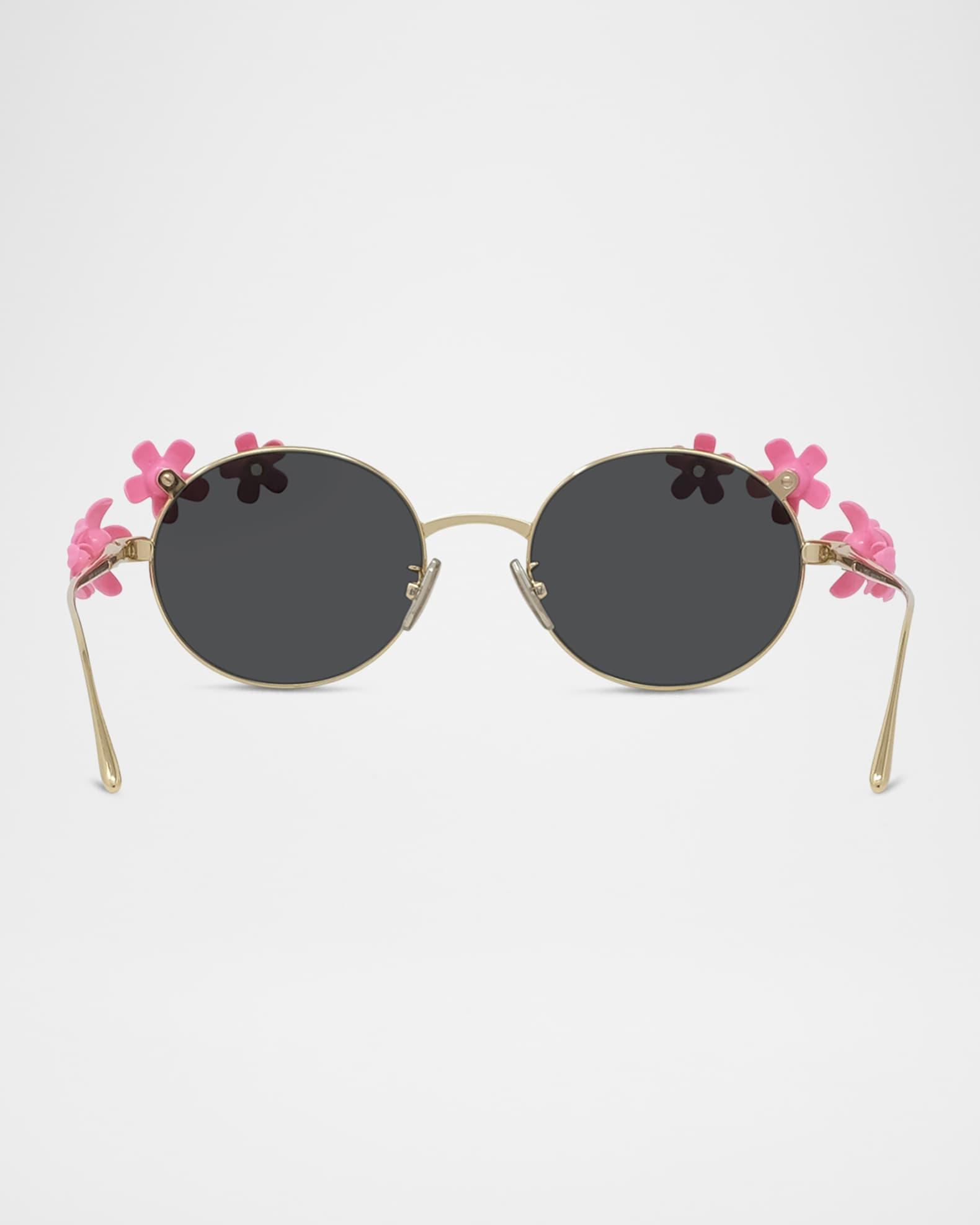 Signature Floral Metal Sunglasses Product Image