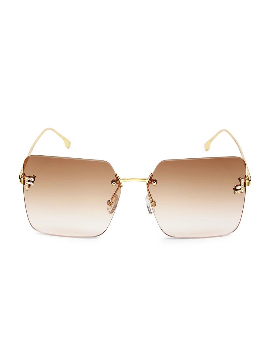 Fendi Rimless Square Sunglasses, 59mm Product Image