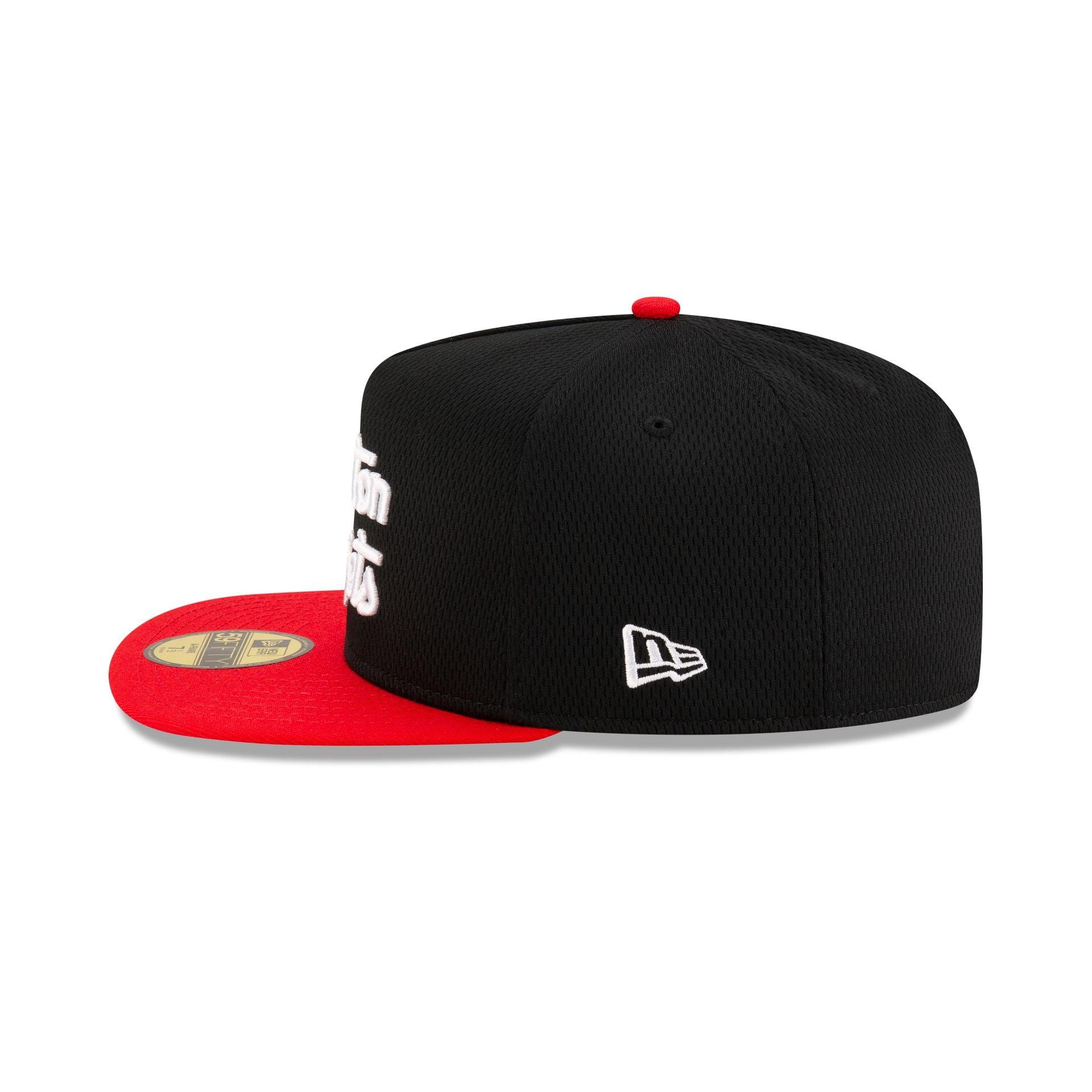 Houston Rockets Dashmark Mesh 59FIFTY A-Frame Fitted Hat Male Product Image