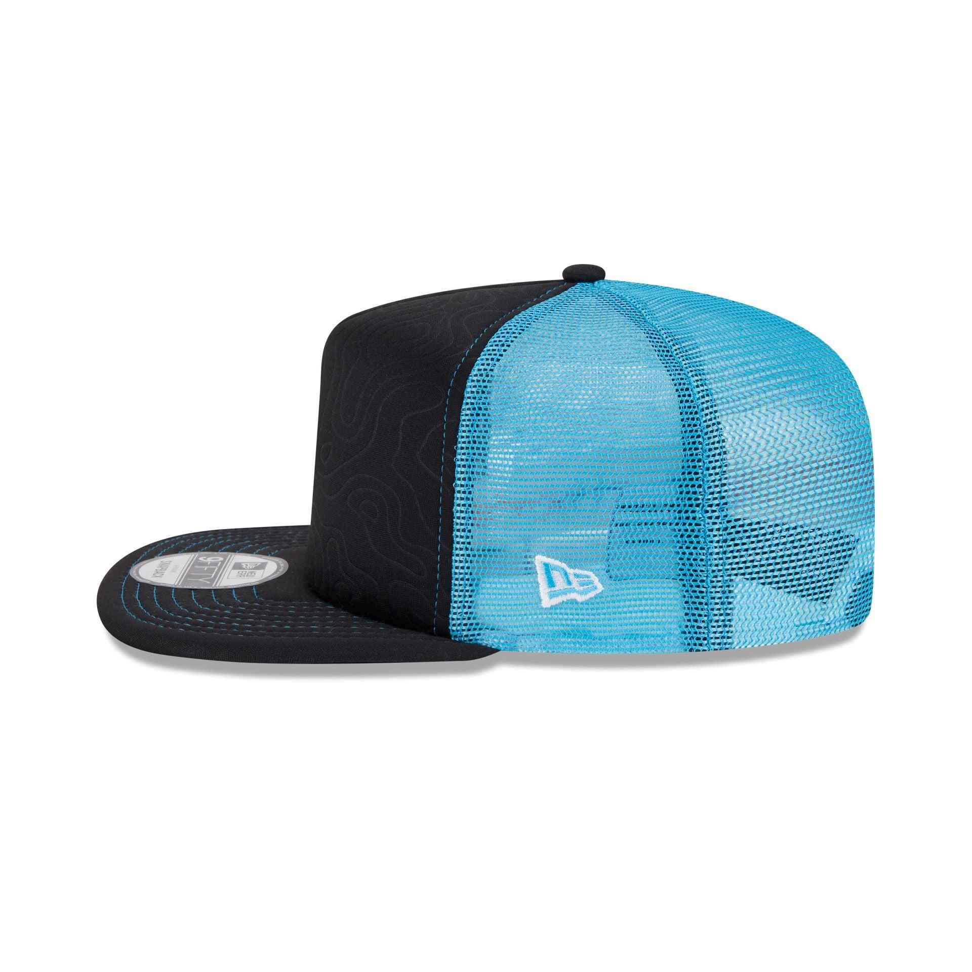 New Era Cap Blue Wisteria 9FIFTY A-Frame Trucker Hat Male Product Image