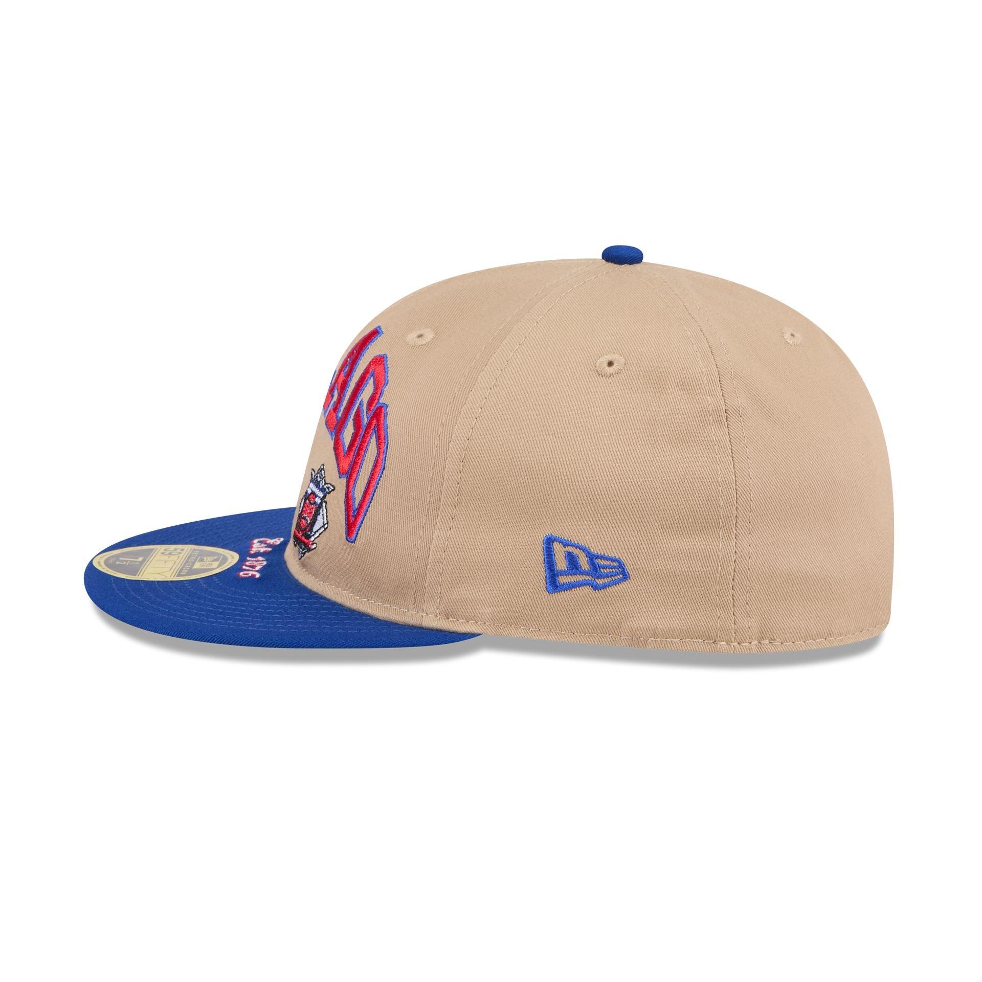 Chicago Cubs Camel Retro Crown 59FIFTY Fitted Hat Male Product Image
