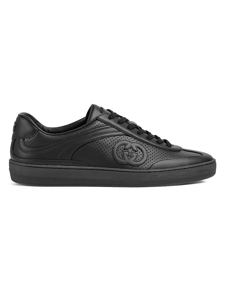 Mens G74 Retro Leather Sneakers Product Image