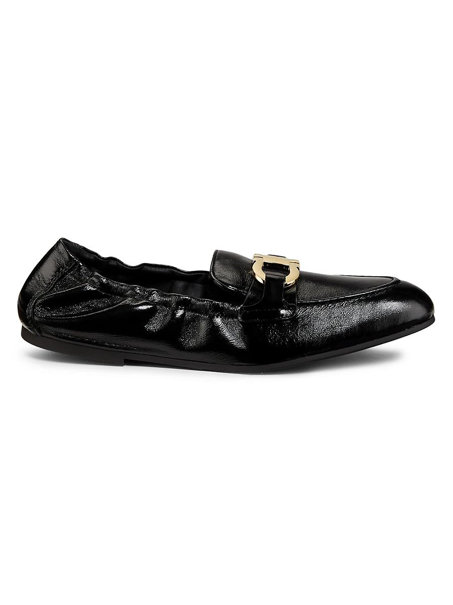 Womens Jodie Leather Loafers Product Image