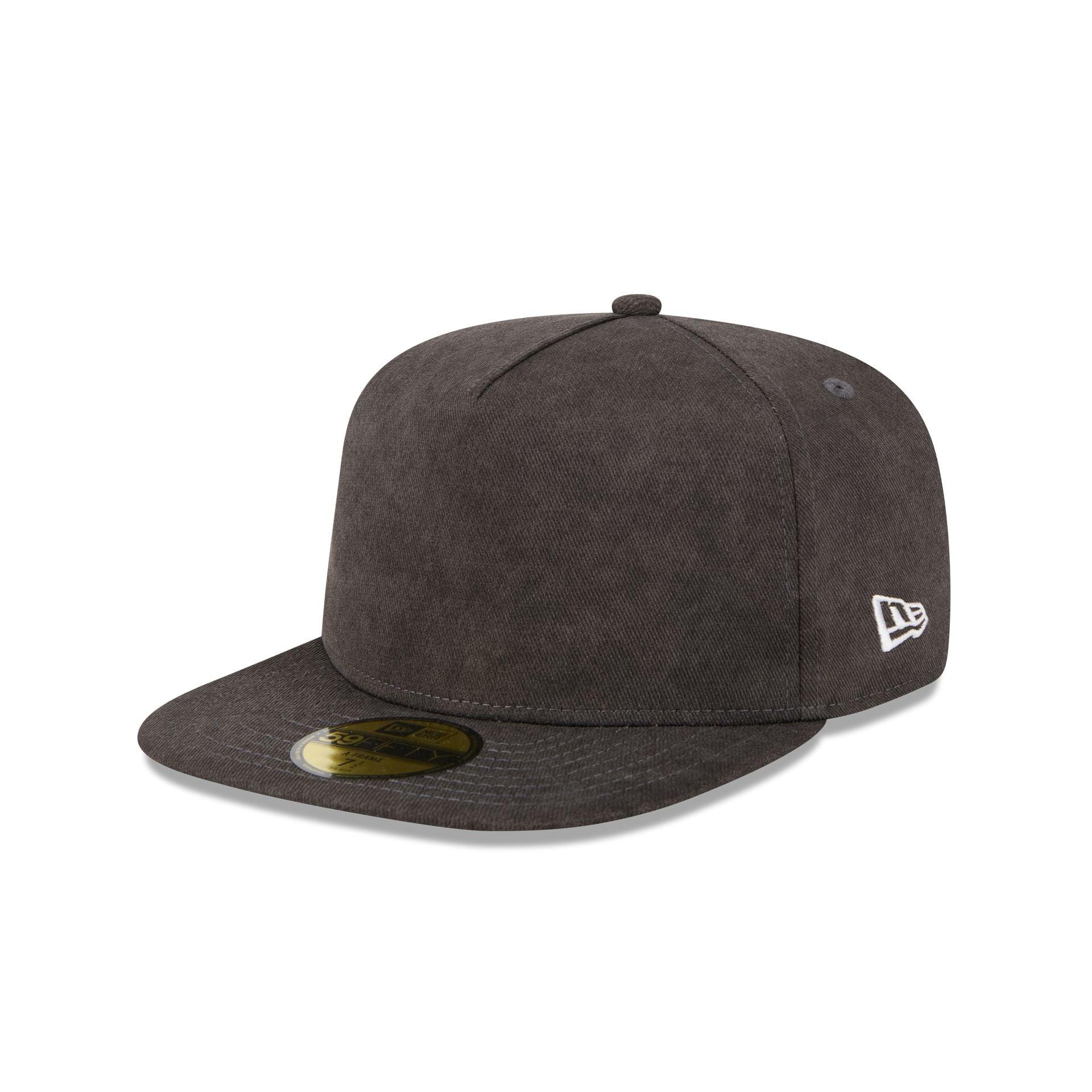 Toronto Raptors Navy Denim 59FIFTY A-Frame Fitted Hat Male Product Image