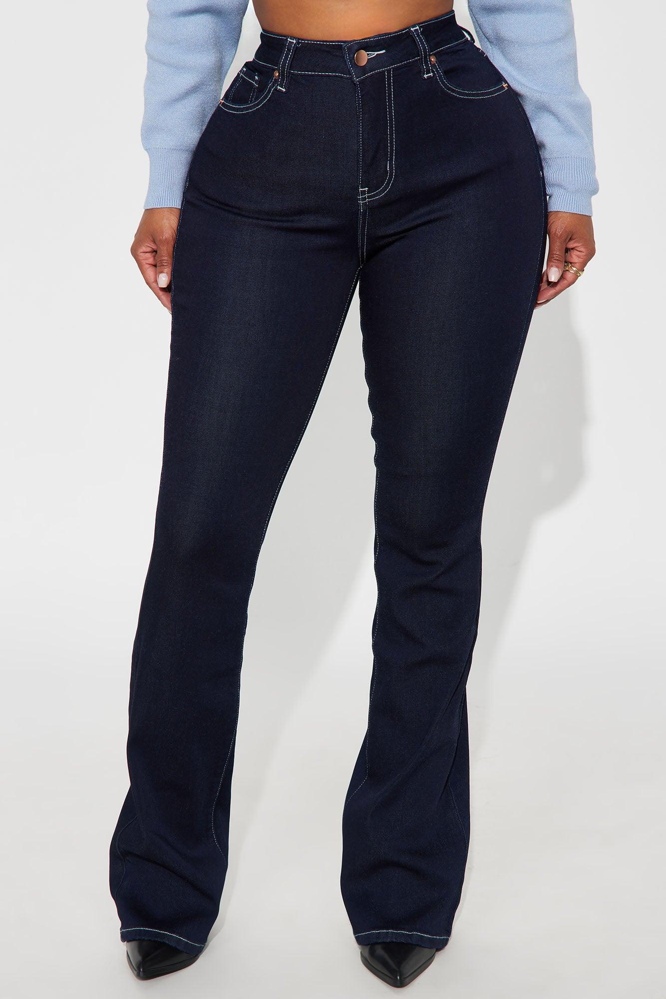 Stallion High Rise Flare Jeans - Dark Wash Female Product Image