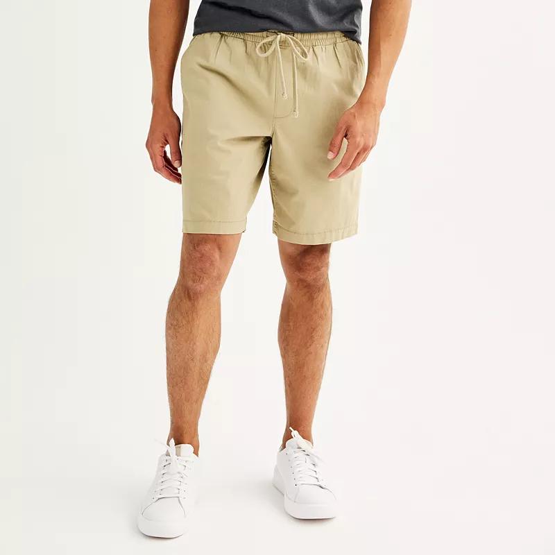 Men's Sonoma Goods For Life® 9" Everyday Pull-On Shorts, Size: Small 9 INCH, Alloy Product Image