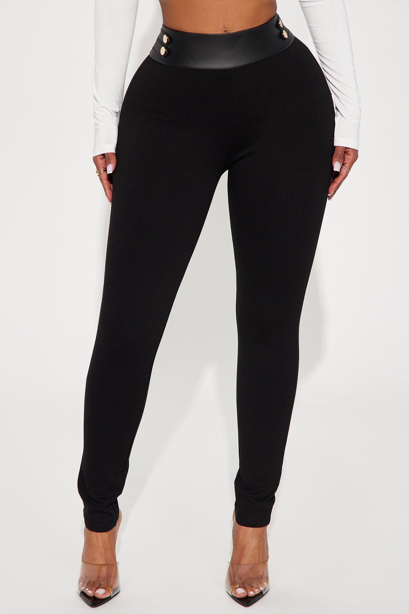 Kendra Ponte Leggings - Black Product Image