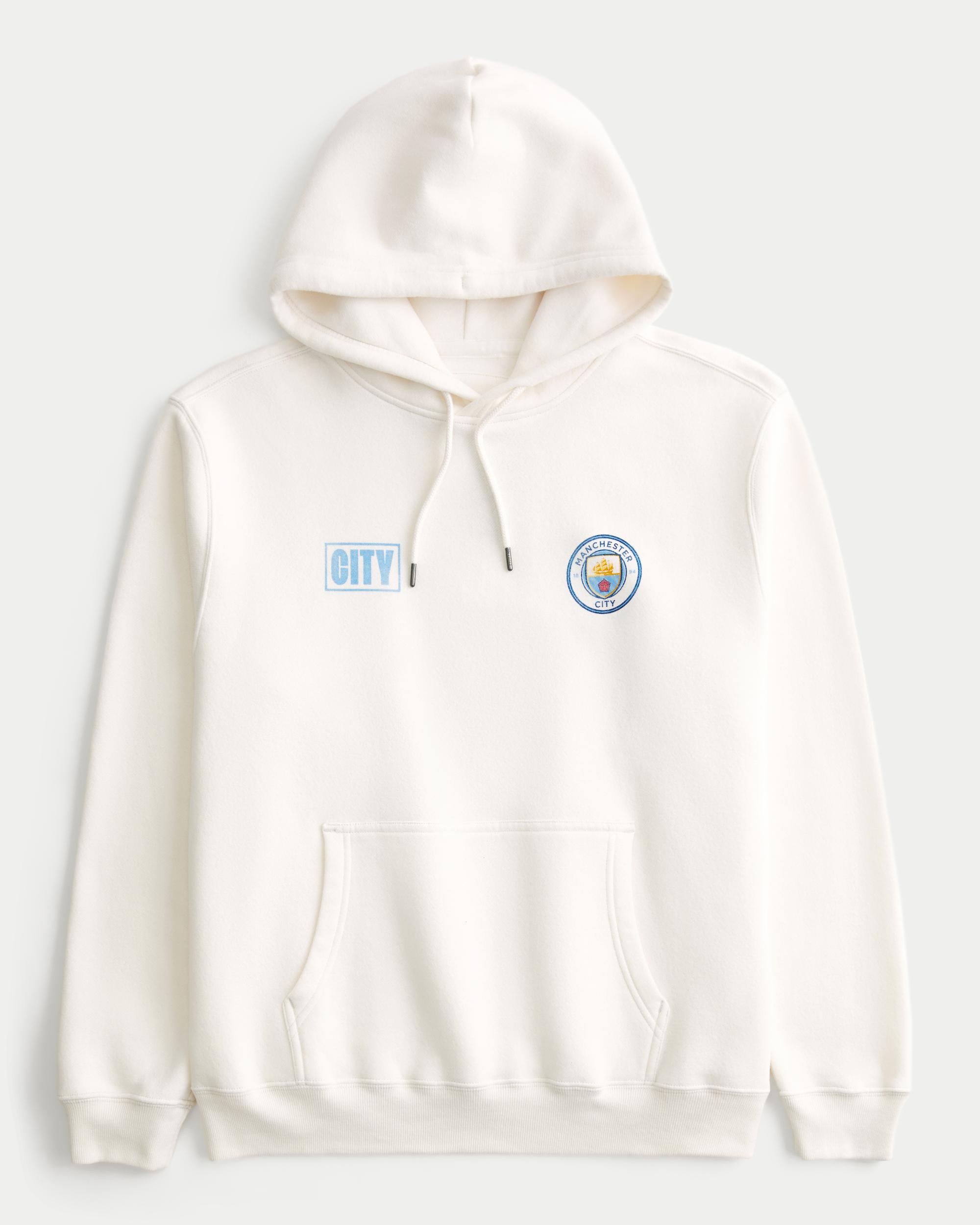 Relaxed Manchester City Graphic Hoodie Product Image