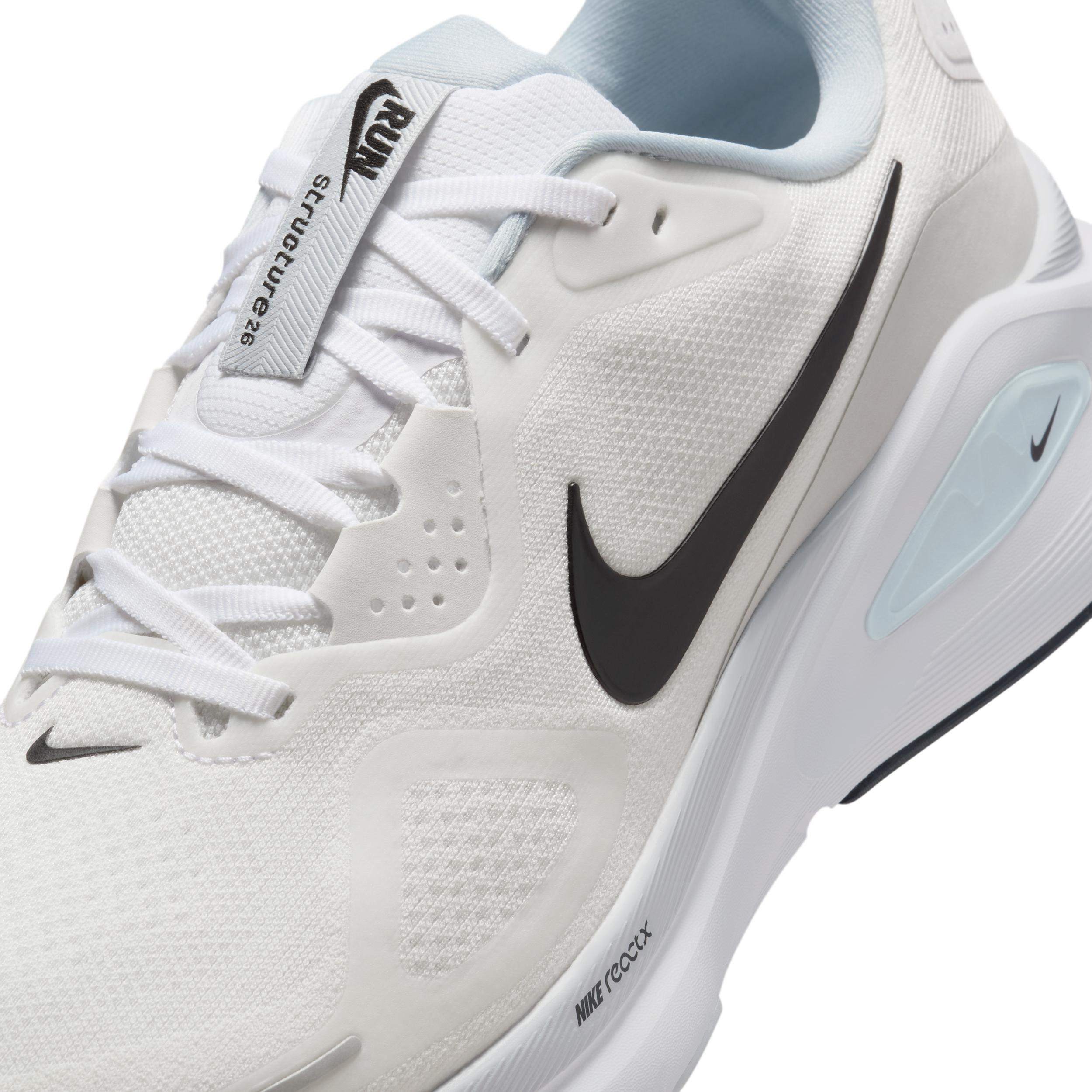 Nike Mens Structure 26 Road Running Shoes | HJ1102-100 Product Image
