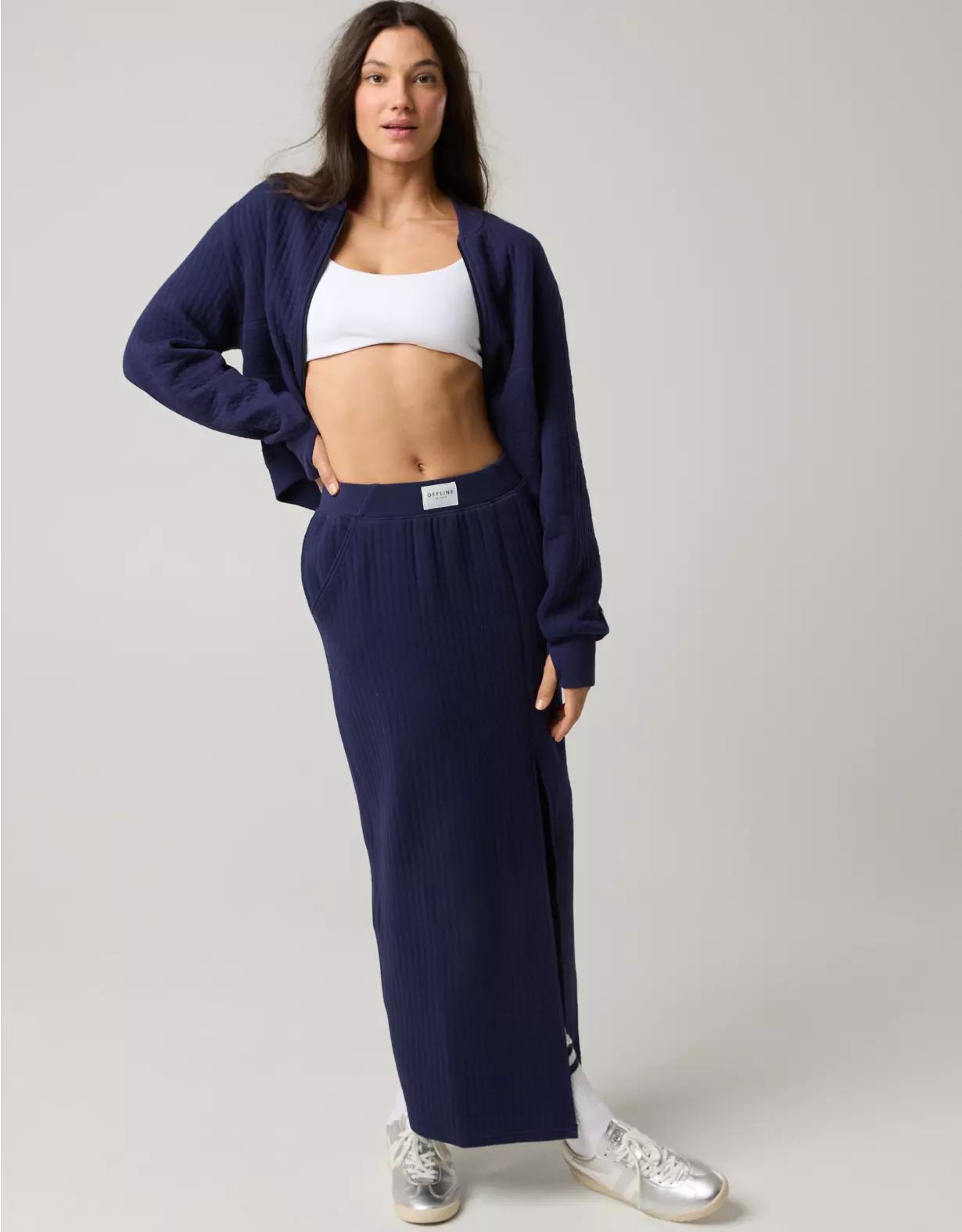 OFFLINE By Aerie Coffee Run Maxi Skirt Product Image