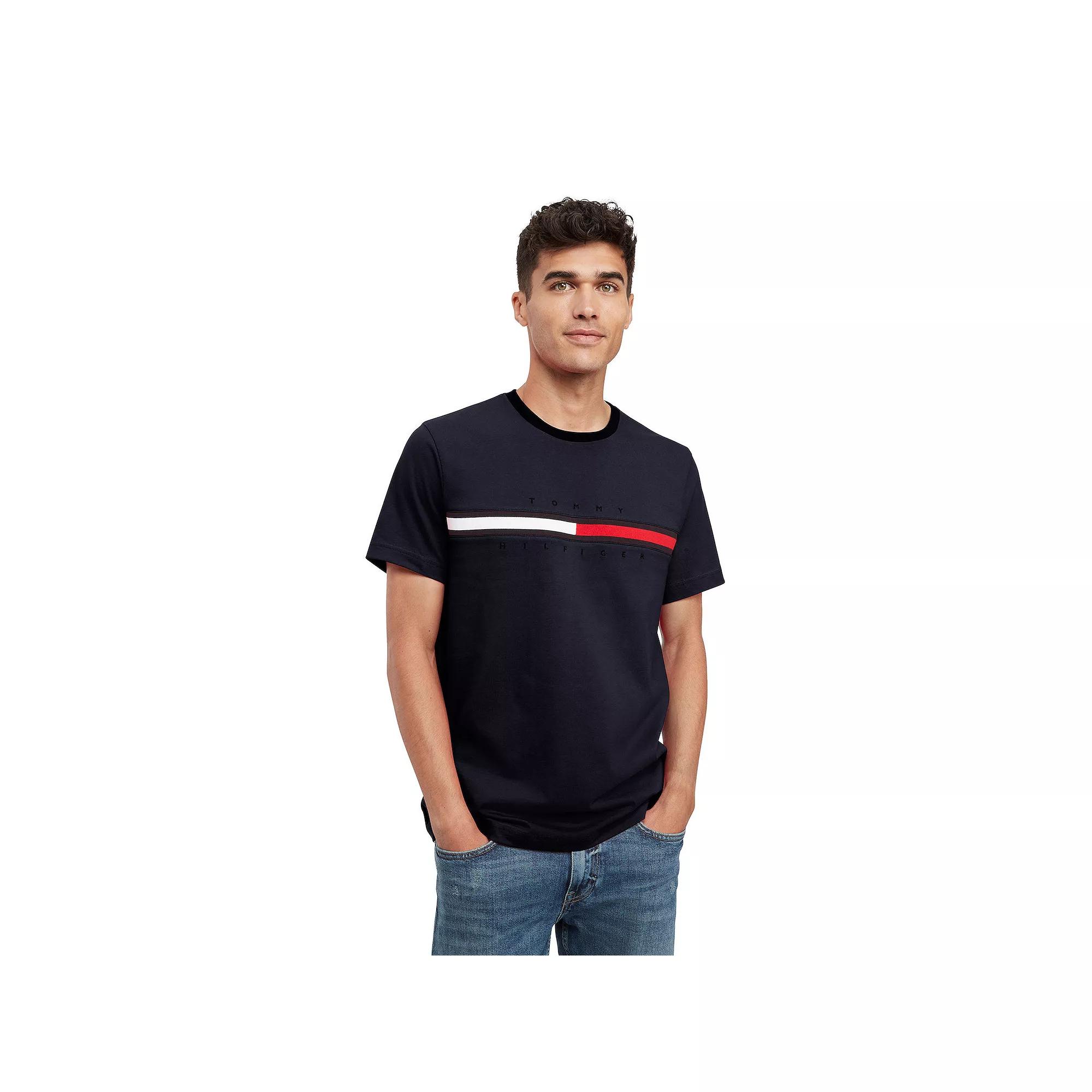 Men's Tommy Hilfiger Tino Logo Tee,  Product Image