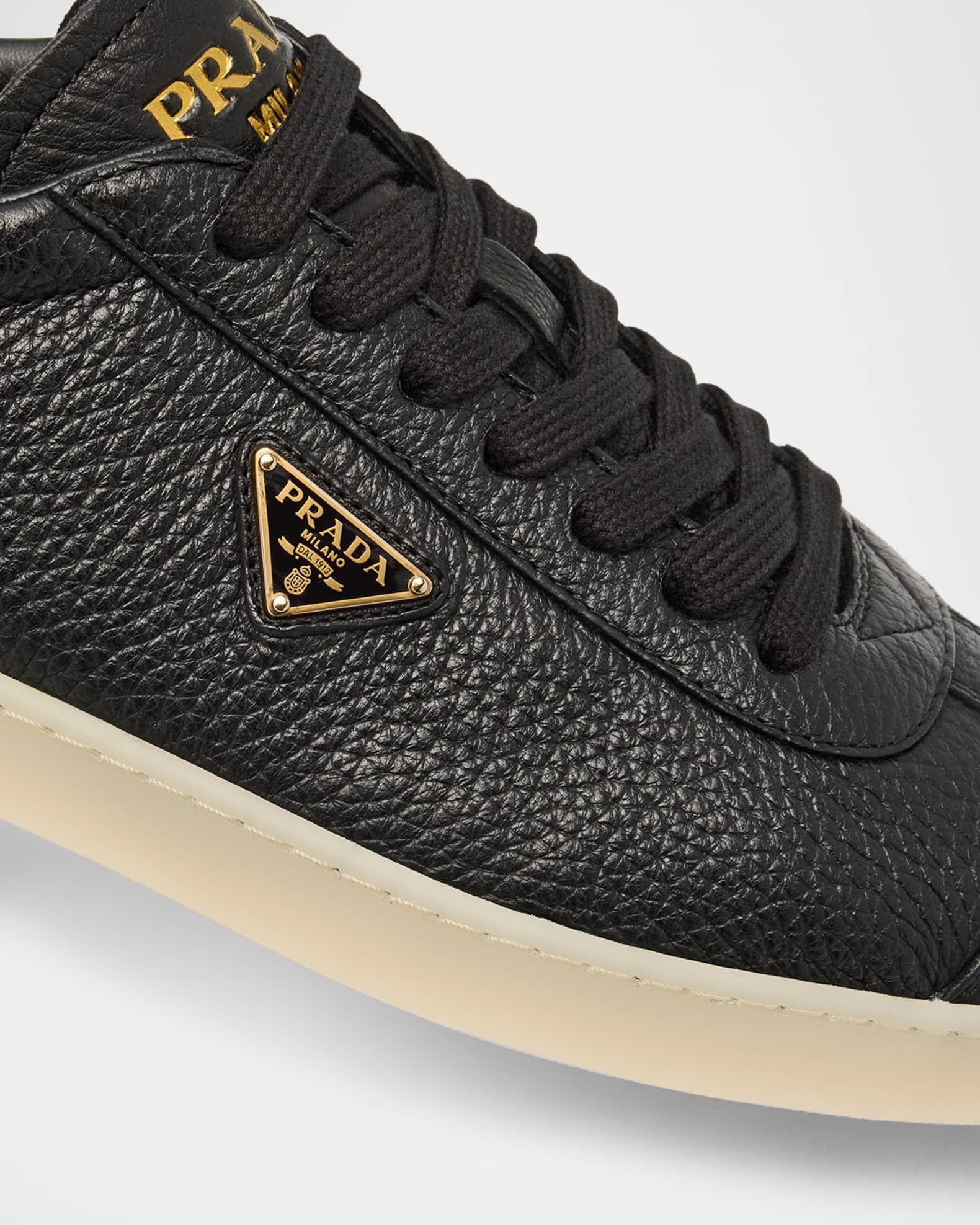 Men's Lane Deerskin Low-Top Sneakers Product Image