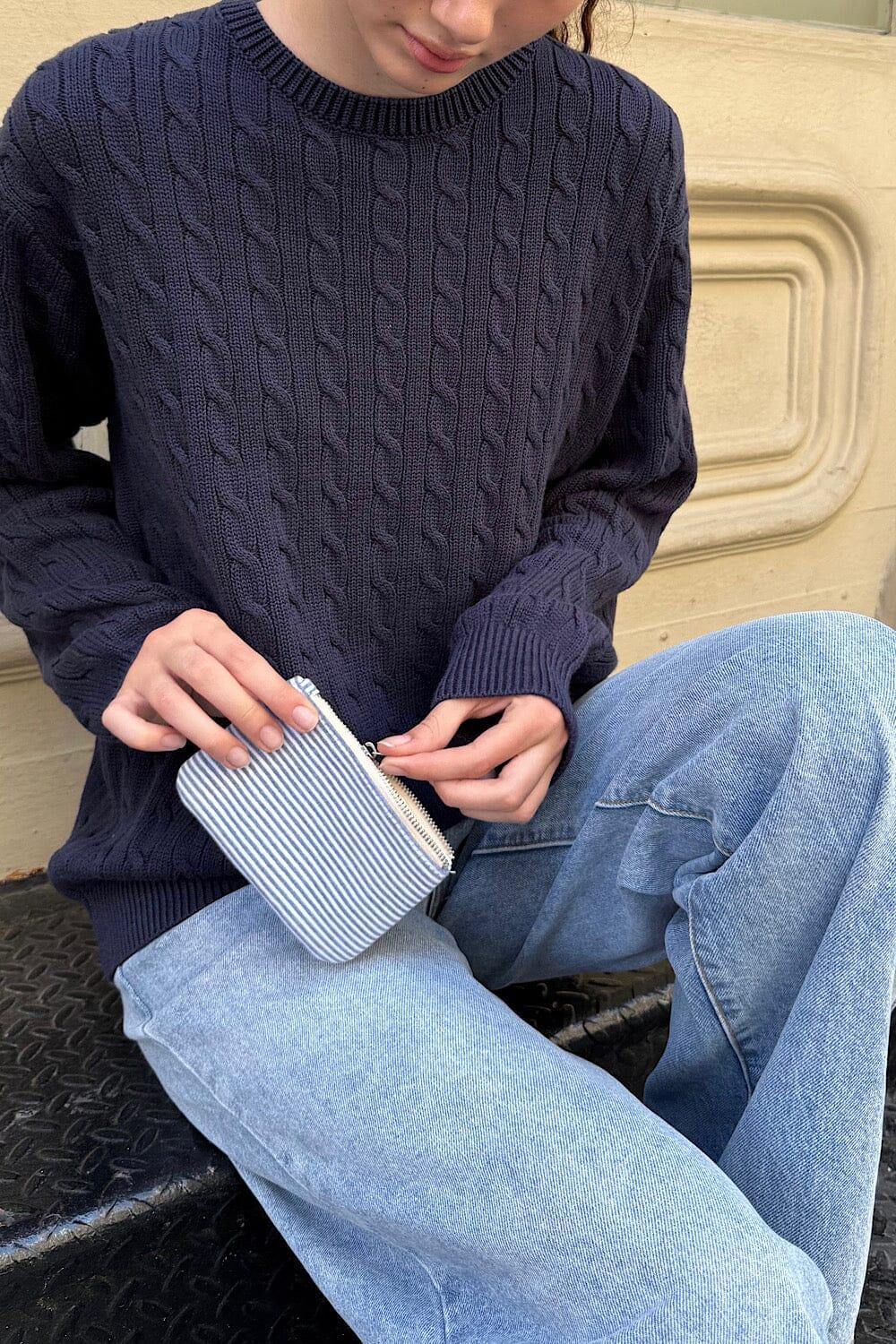 Striped Coin Purse Product Image