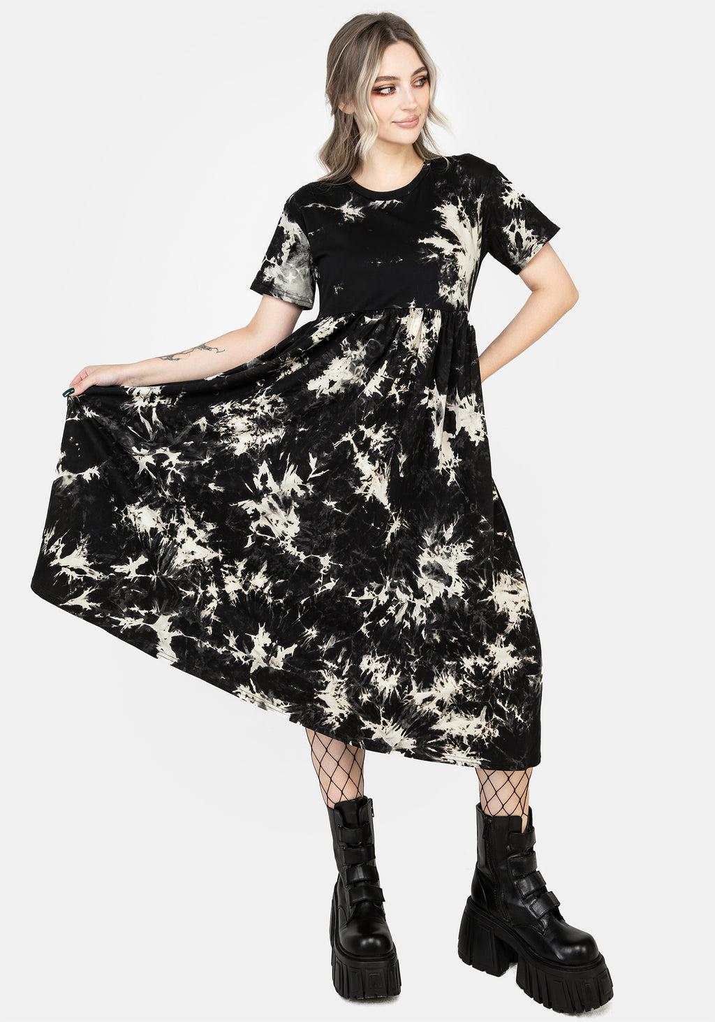 Moodswing Tie Dye Midi Dress Product Image