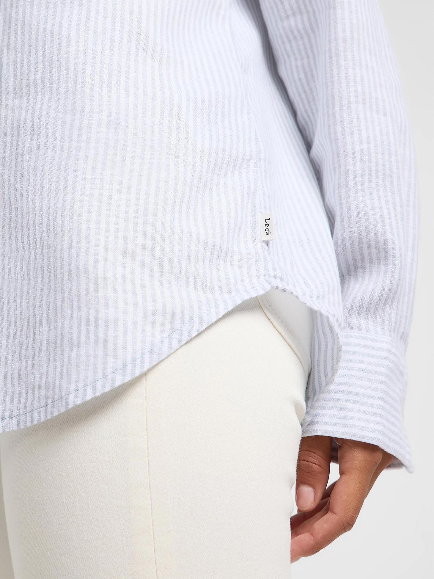 Women's Pinstripe Button Down Shirt | Women's Tops | Lee® Product Image