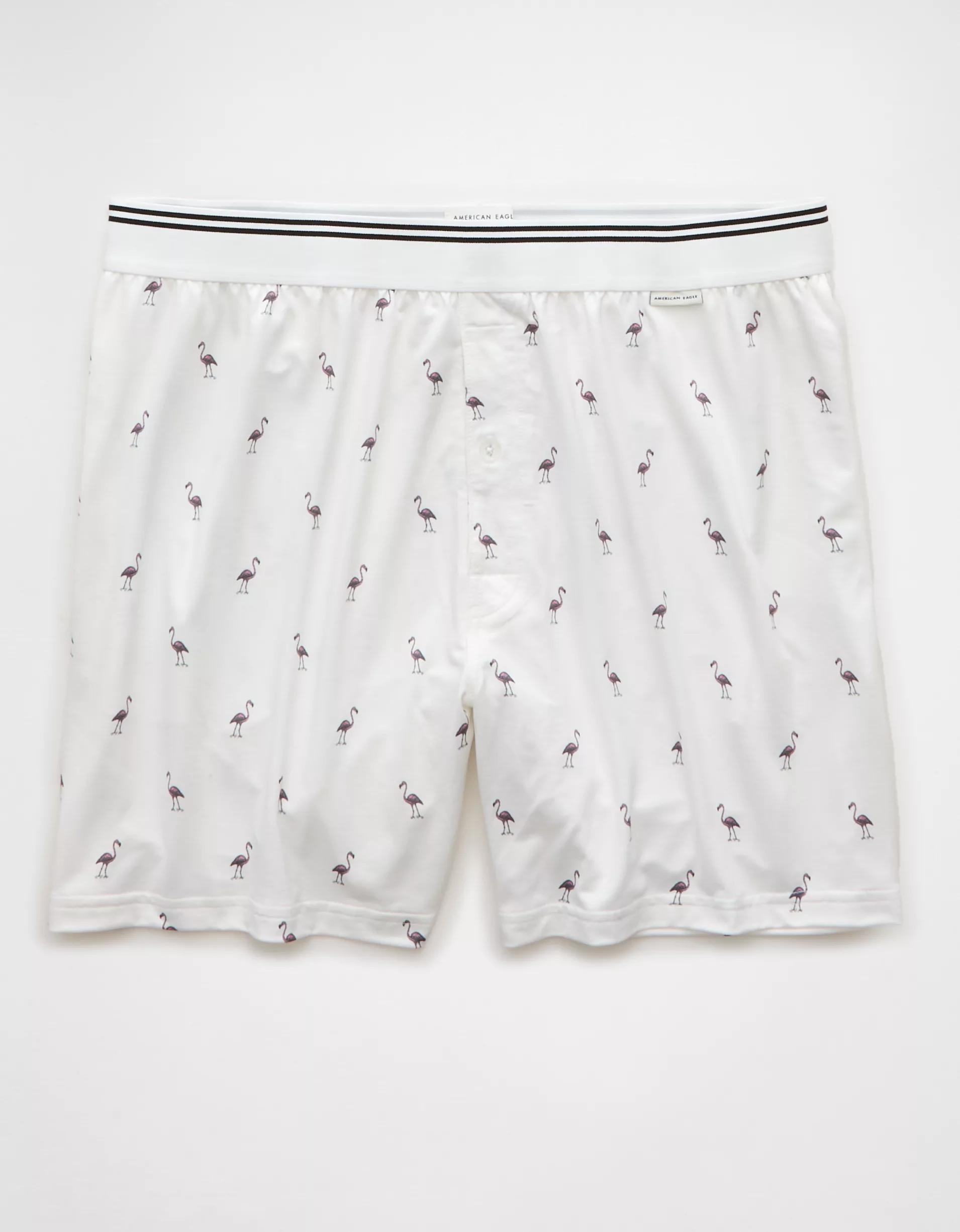 AEO Men's Flamingos Ultra Soft Pocket Boxer Short Product Image
