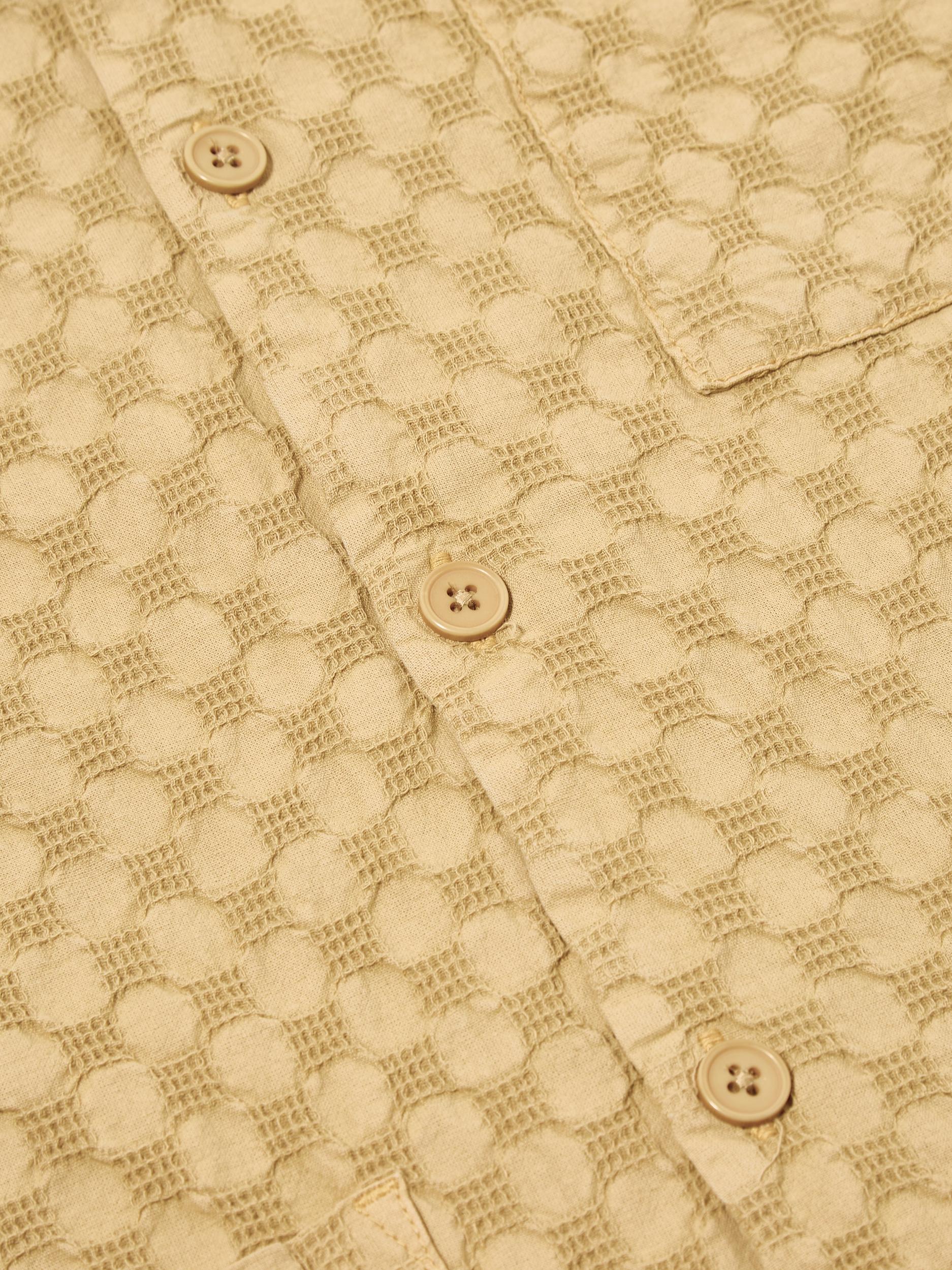 Camel Dot Waffle Head Coach Jacket Product Image