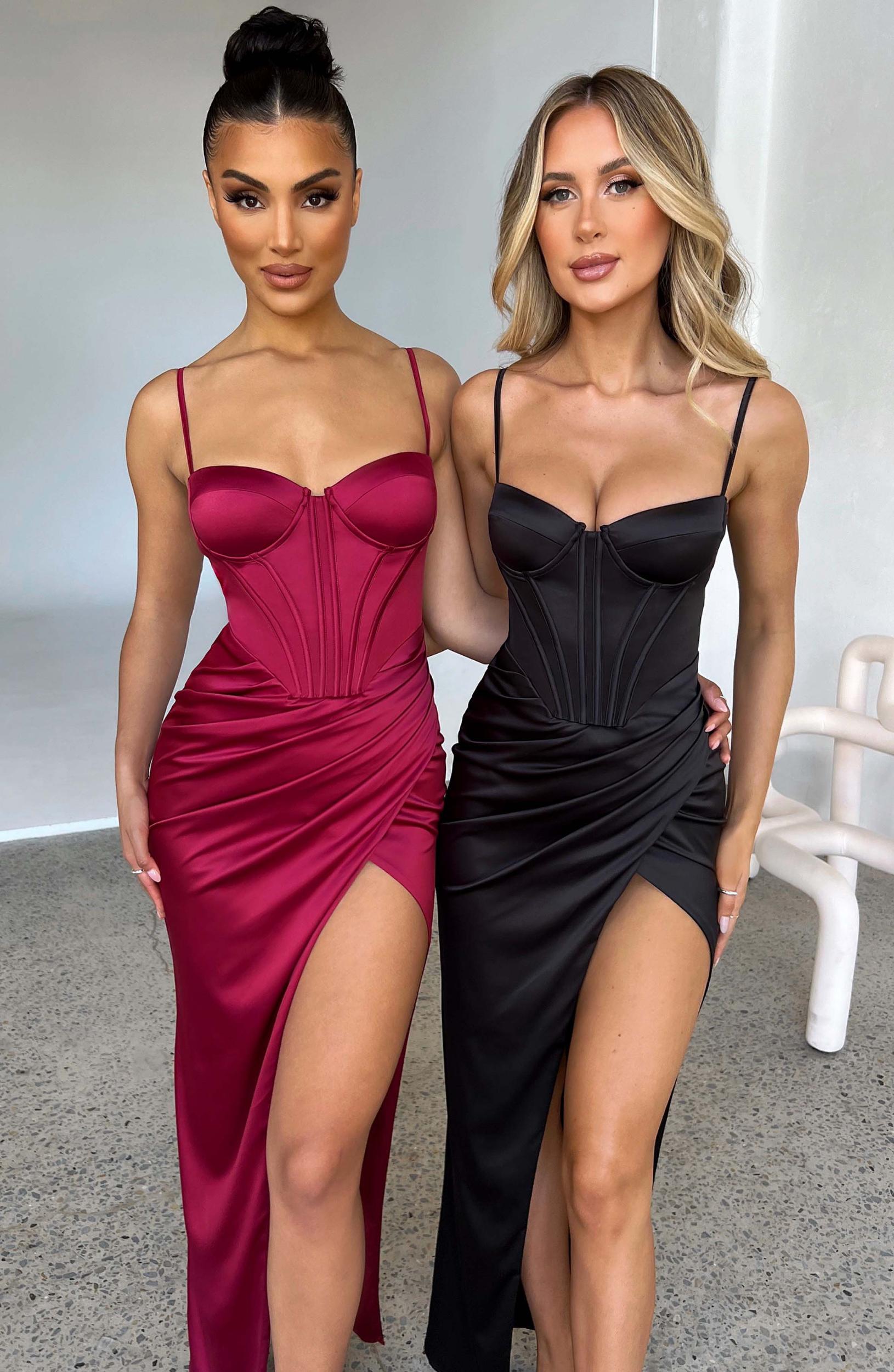 Despina Maxi Dress - Black Product Image