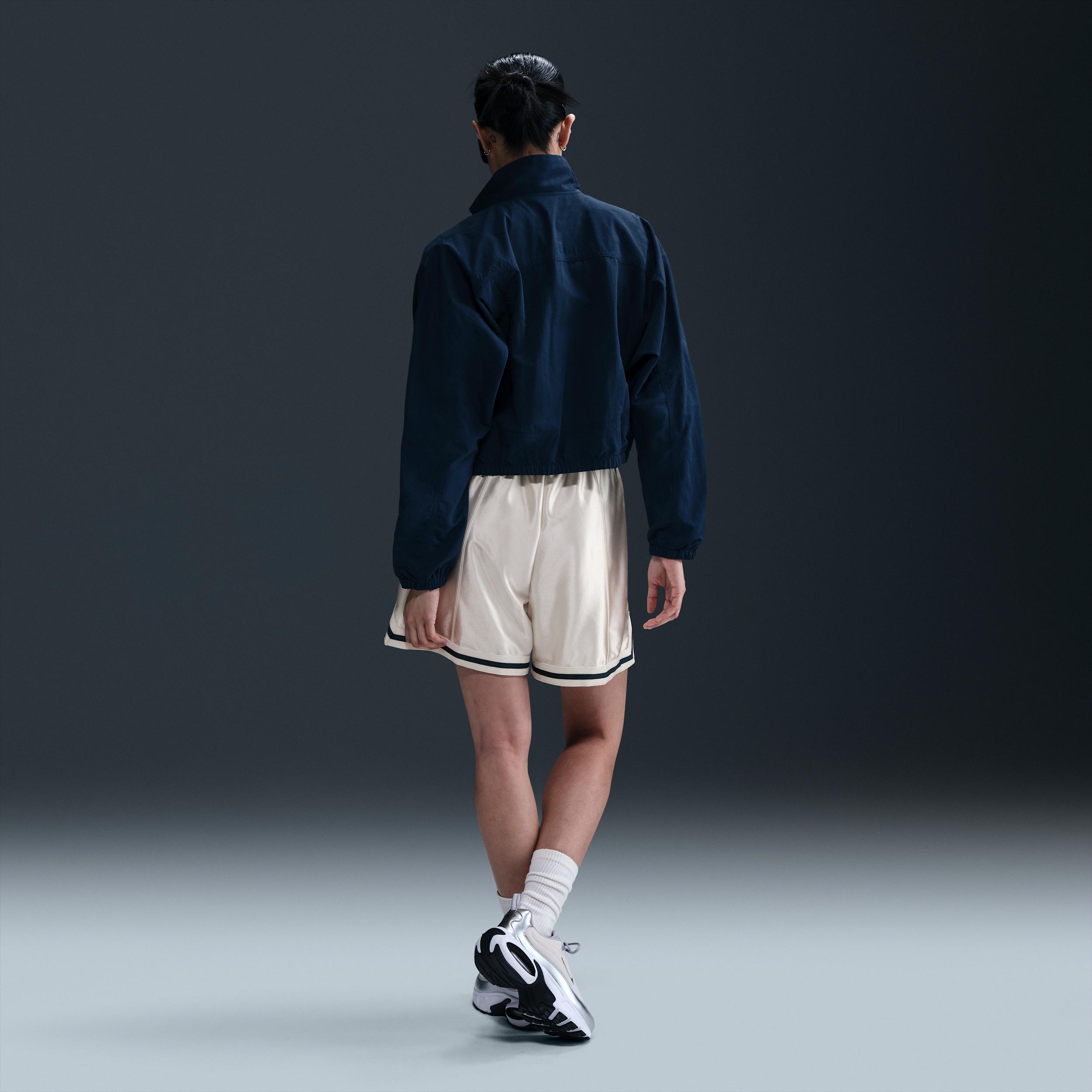 Womens Nike Sportswear Loose Mid-Rise Graphic Shorts | HJ0163-133 Product Image