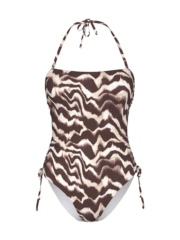Essential Strapless Ruched One-Piece Swimsuit Product Image