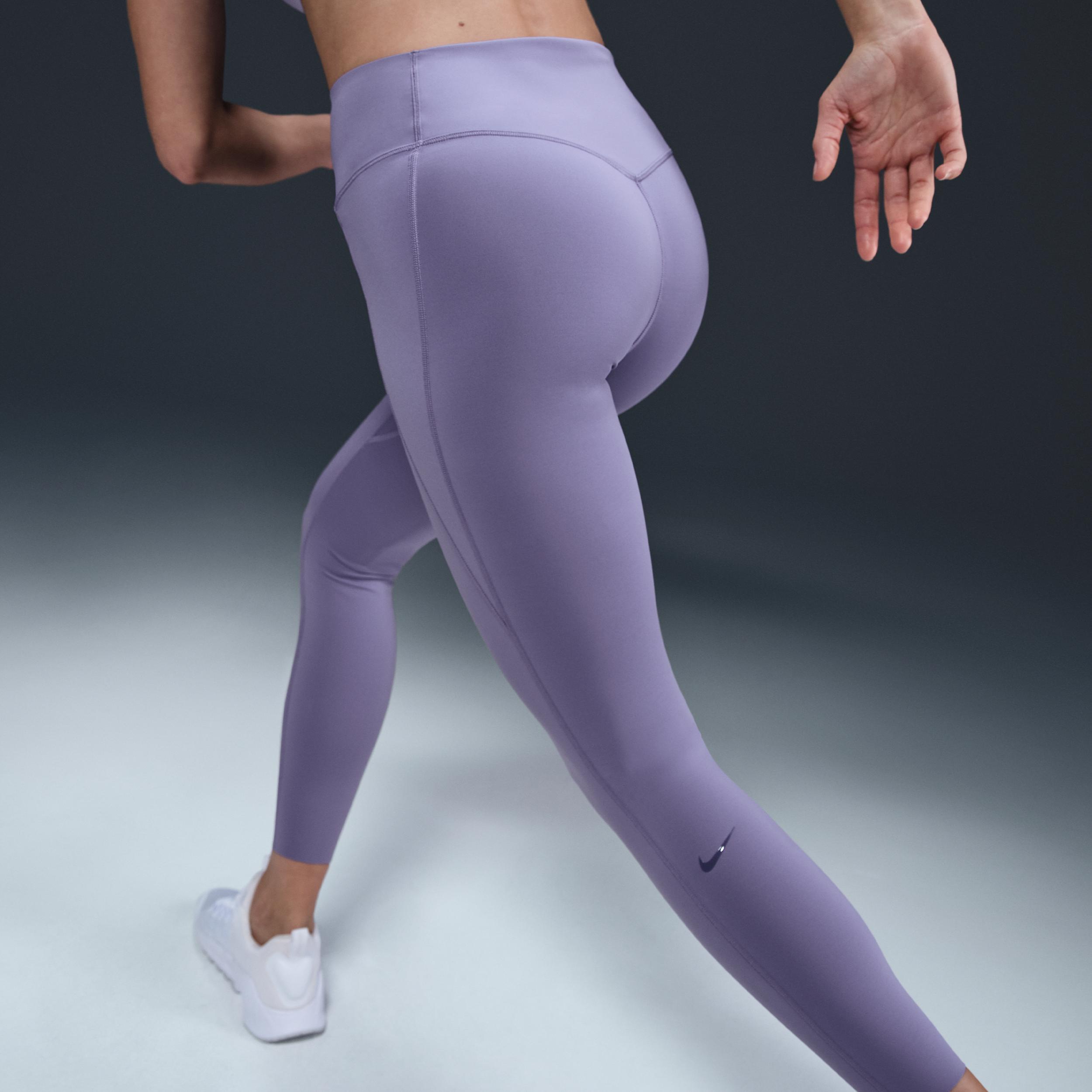 Nike Women's Universa High-Waisted 7/8 Leggings with No Front Seam Product Image