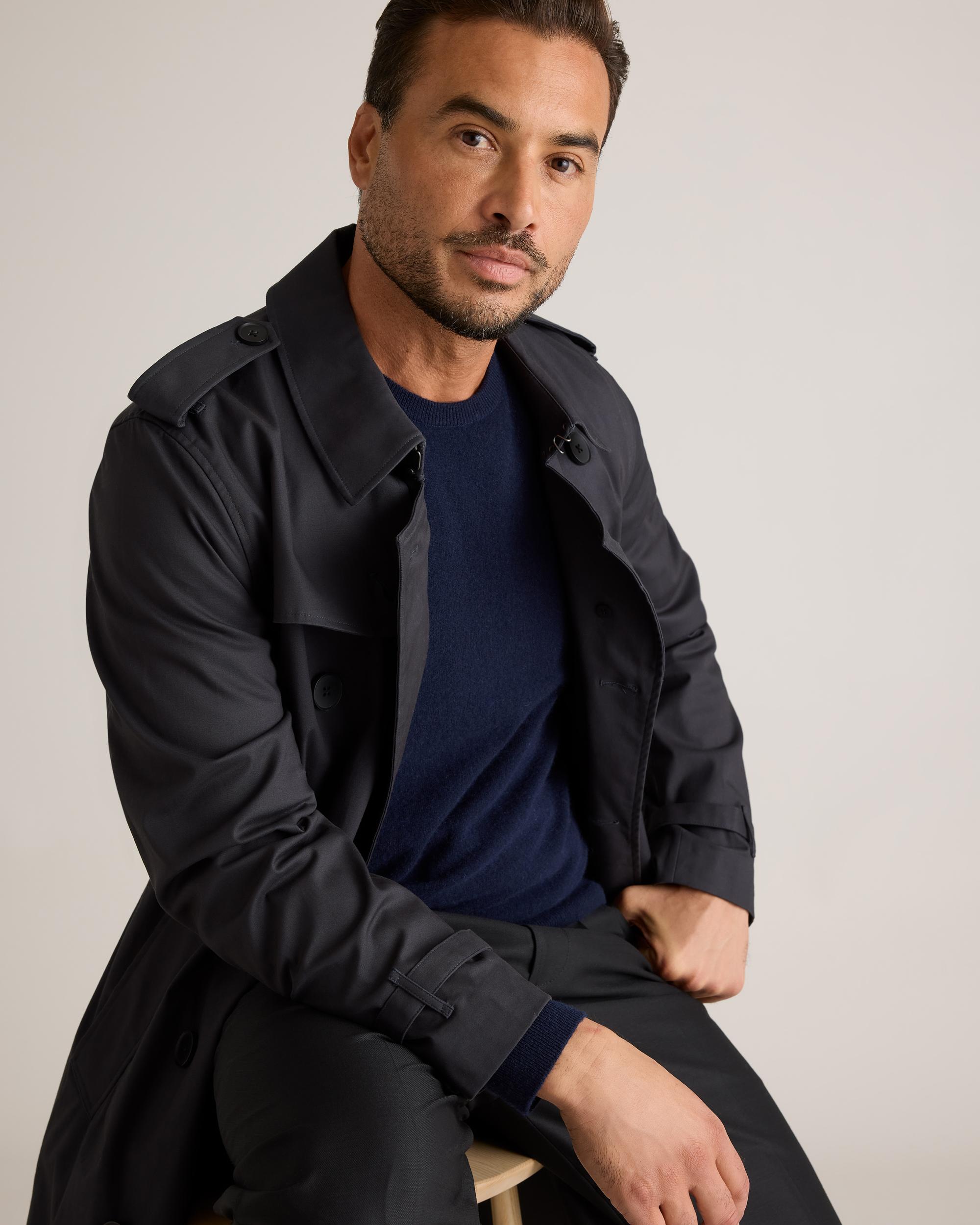 Quince | Men's Mongolian Cashmere Crewneck Sweater Product Image