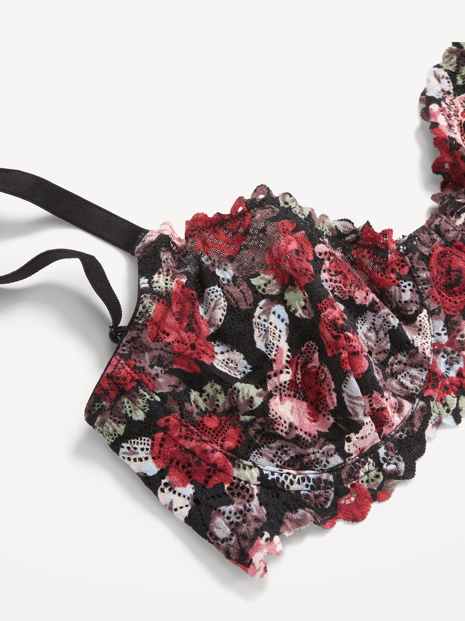 Lace Balconette Bra Product Image