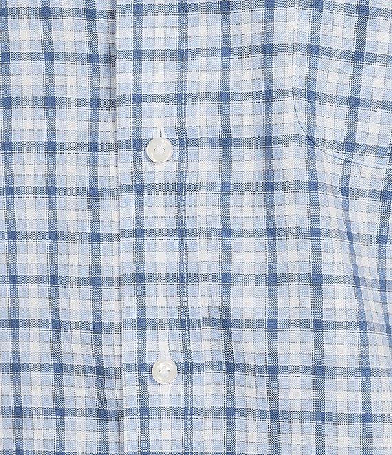 Daniel Cremieux Signature Label Non-Iron Small Plaid Long Sleeve Woven Shirt Product Image
