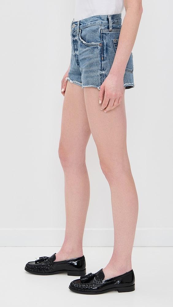 AGOLDE Parker Shorts: Vintage Cut Off | Shopbop Product Image