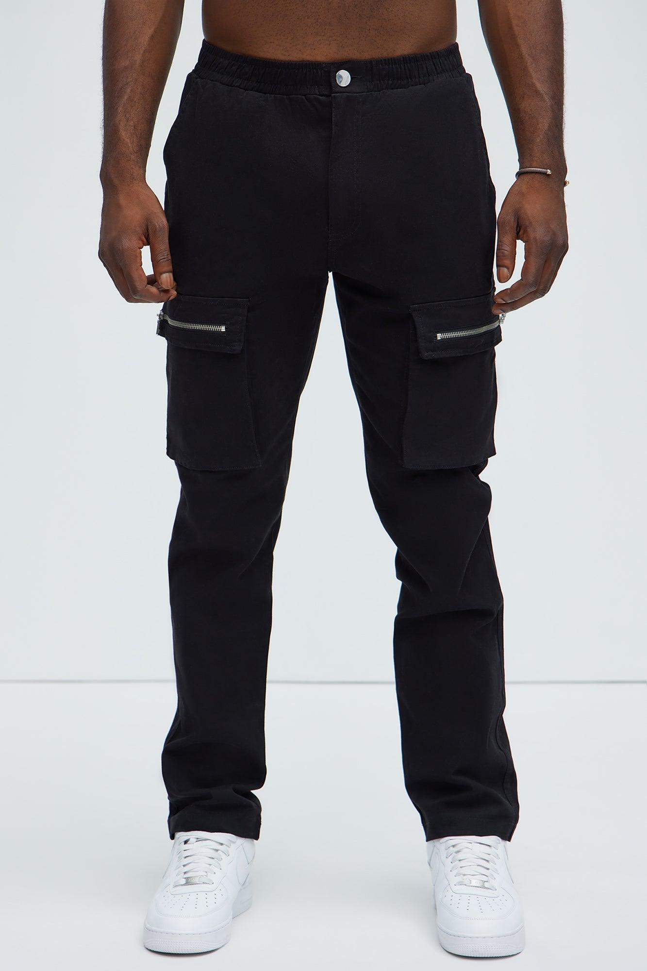 Walk it Slim Cargo Pants - Black Product Image