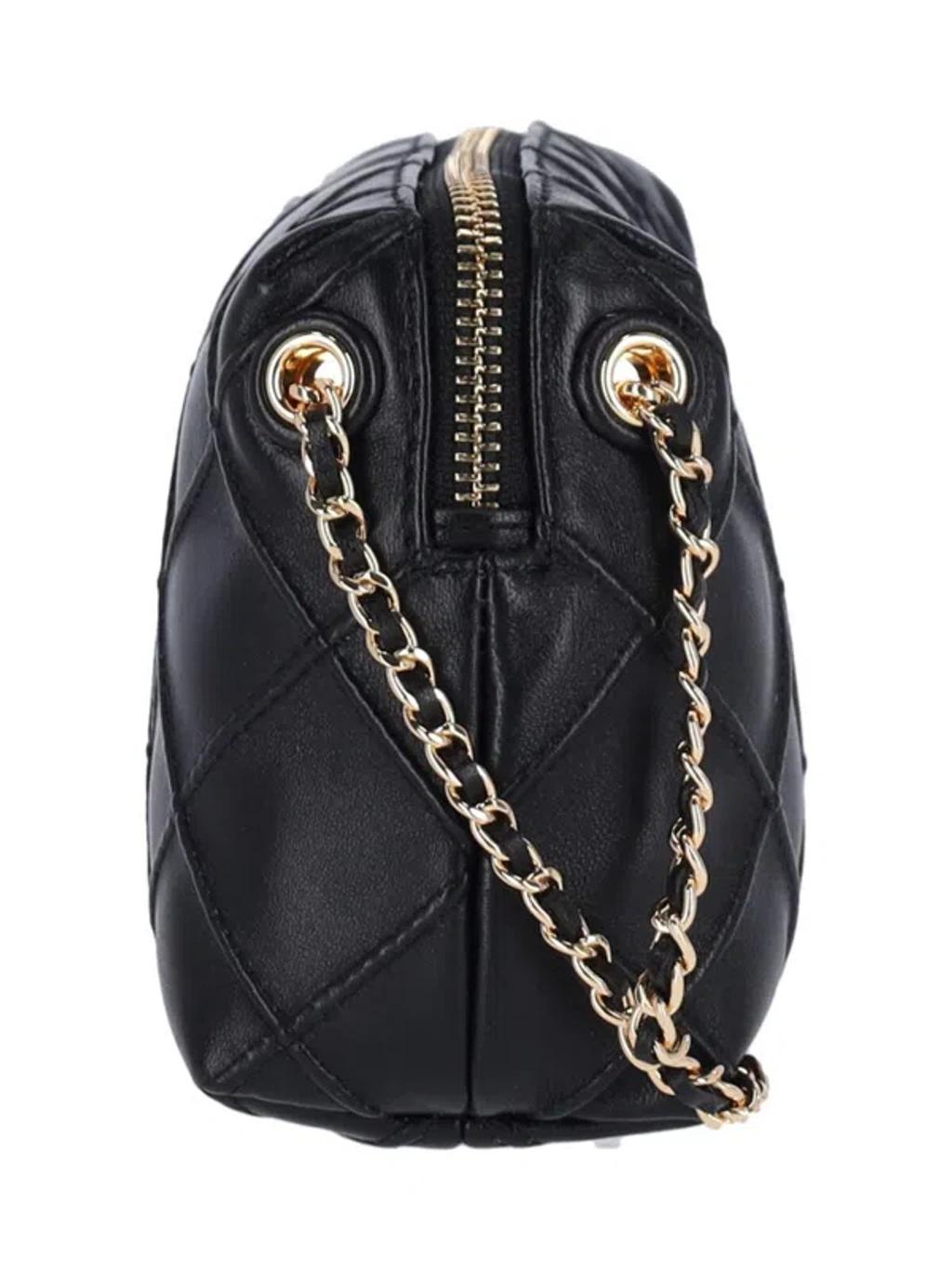 TORY BURCH Fleming Small Crossbody Bag Crossbody Bags Black Product Image