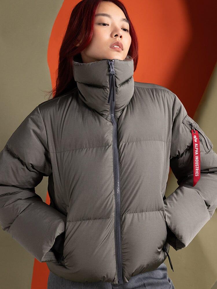 SIERRA SHORT PUFFER PARKA WOMENS - BLACK / XL Product Image
