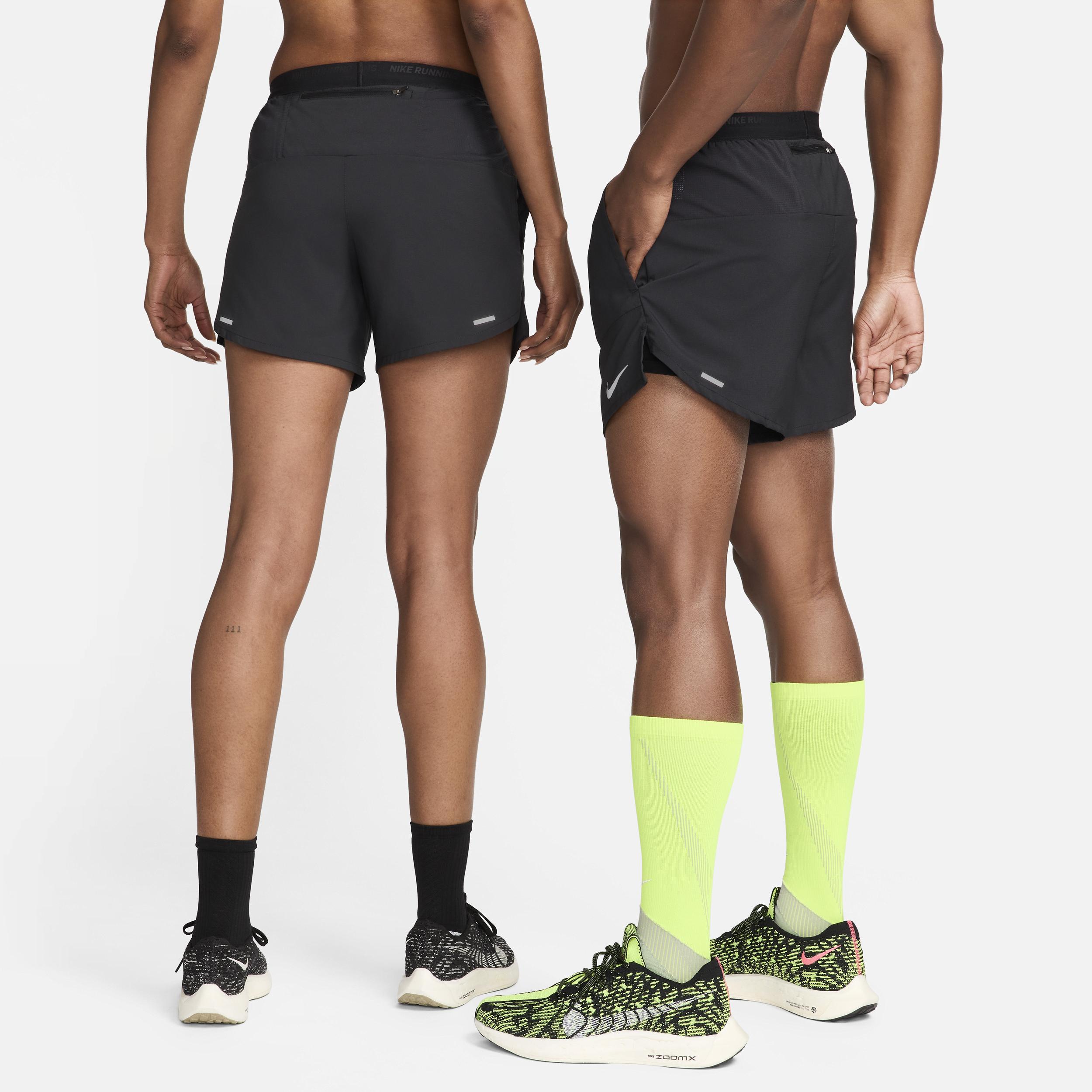 Nike Mens Stride Dri-FIT 5 Brief-Lined Running Shorts | DM4755-010 Product Image