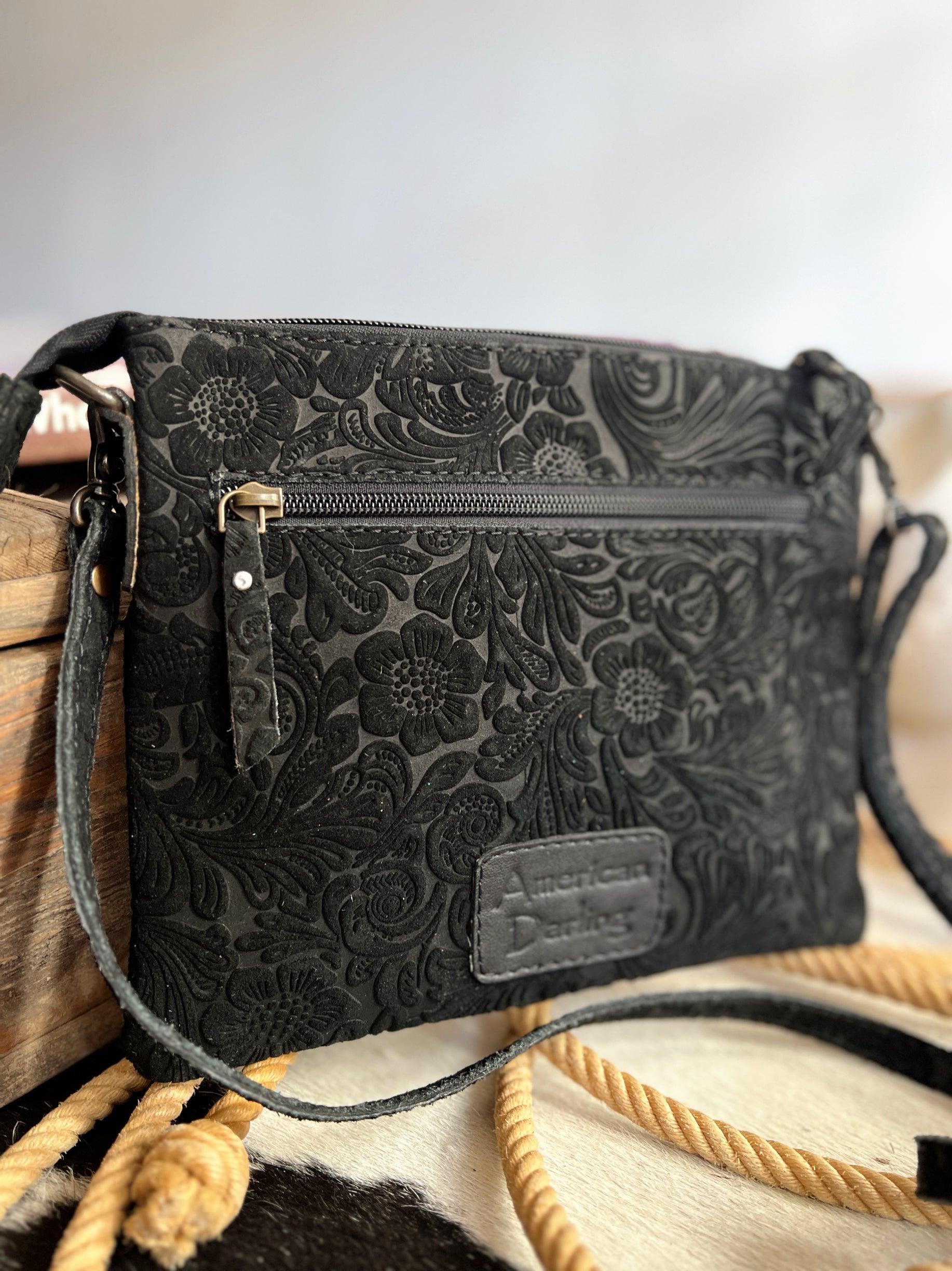 Darling Tooled Embossed Leather Crossbody Product Image