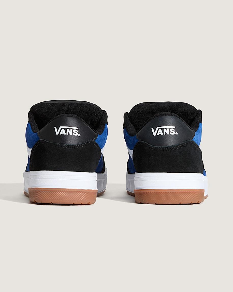 Skate Hylane Shoe in Black / Blue| Vans US Product Image