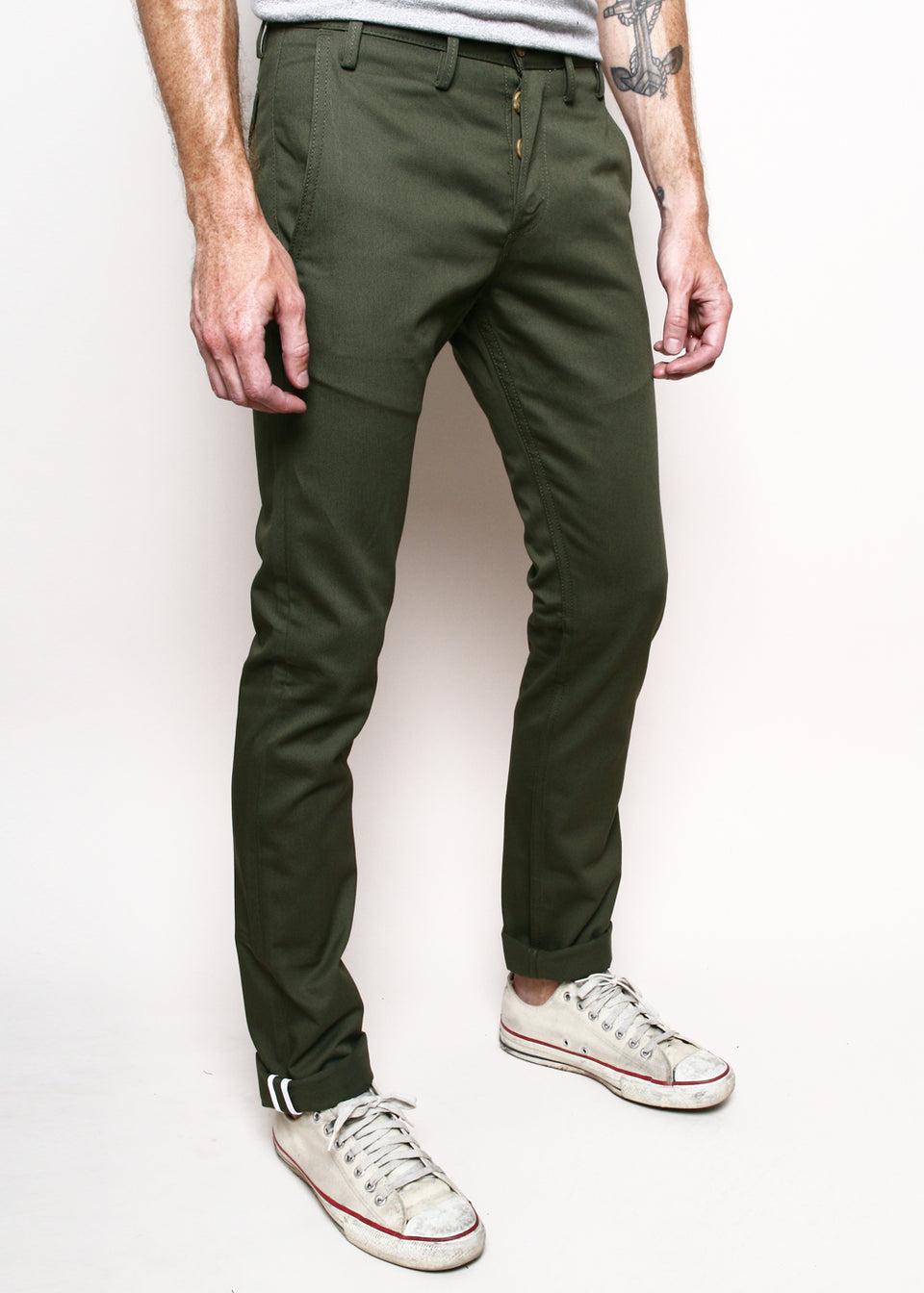 Officer Trousers // Olive Product Image