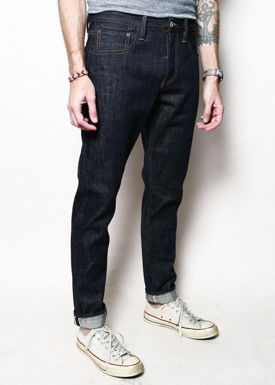 Strong Taper // 13.5oz Cryptic Indigo Product Image