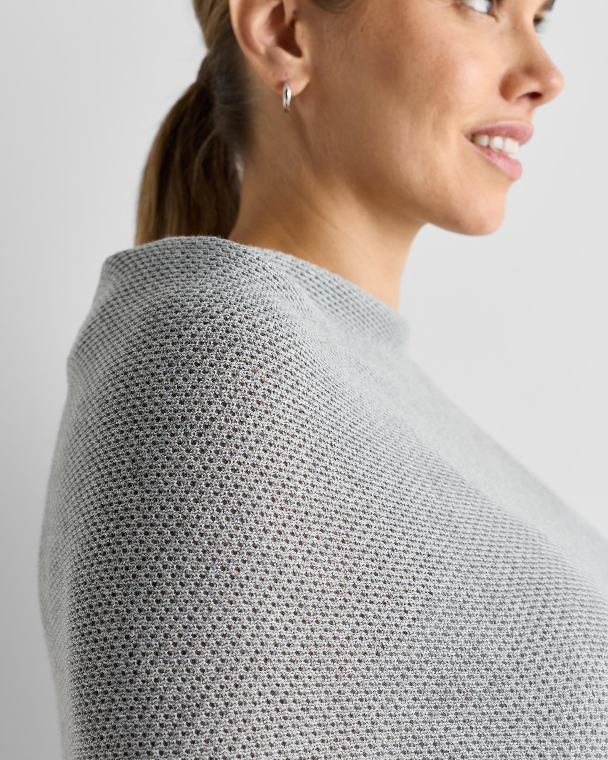 Quince | Women's Lightweight Cotton Cashmere Nursing Shawl Organic Cotton Product Image