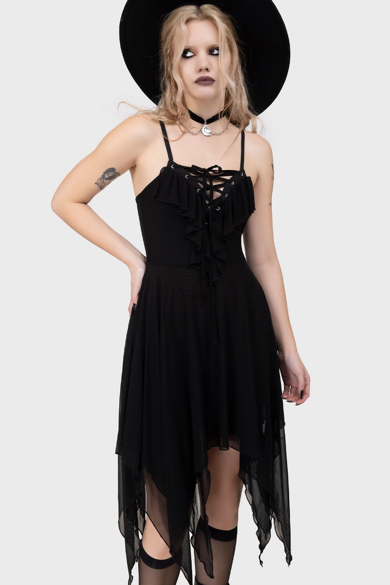 Anshee Lace-Up Dress Female Product Image